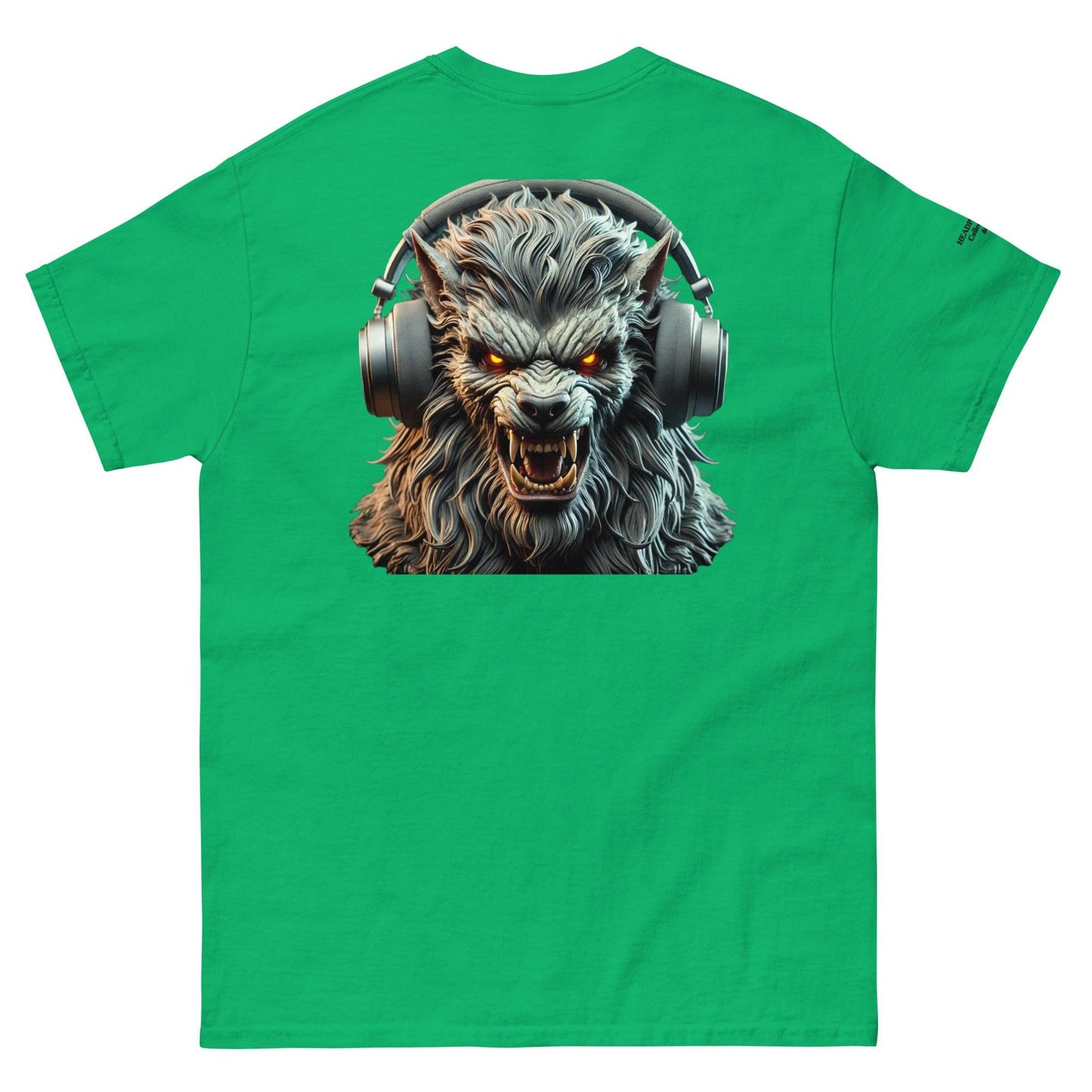 #4 Werewolf Embroidered logo - Headphone Collection - Unisex Tee