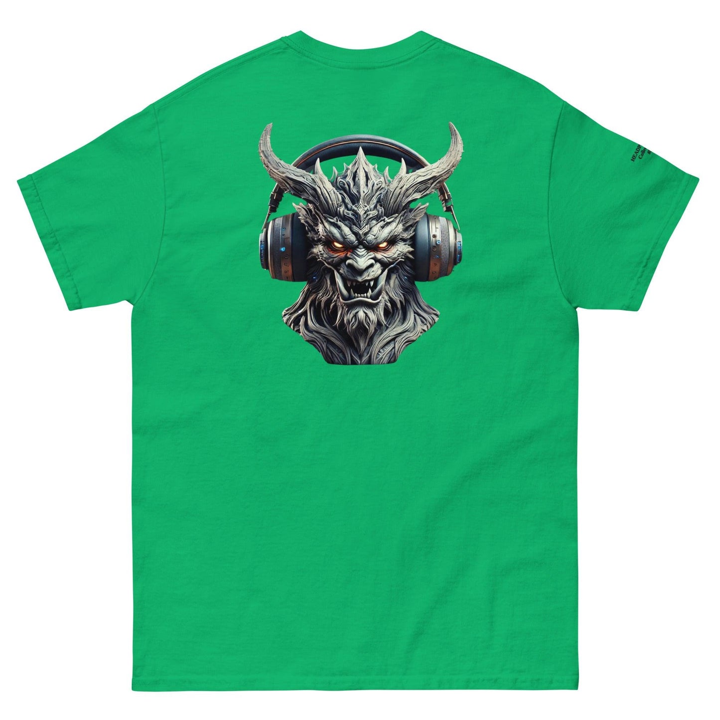 #5 - Demon Embroidered logo - Headphone Collection - Unisex Tee