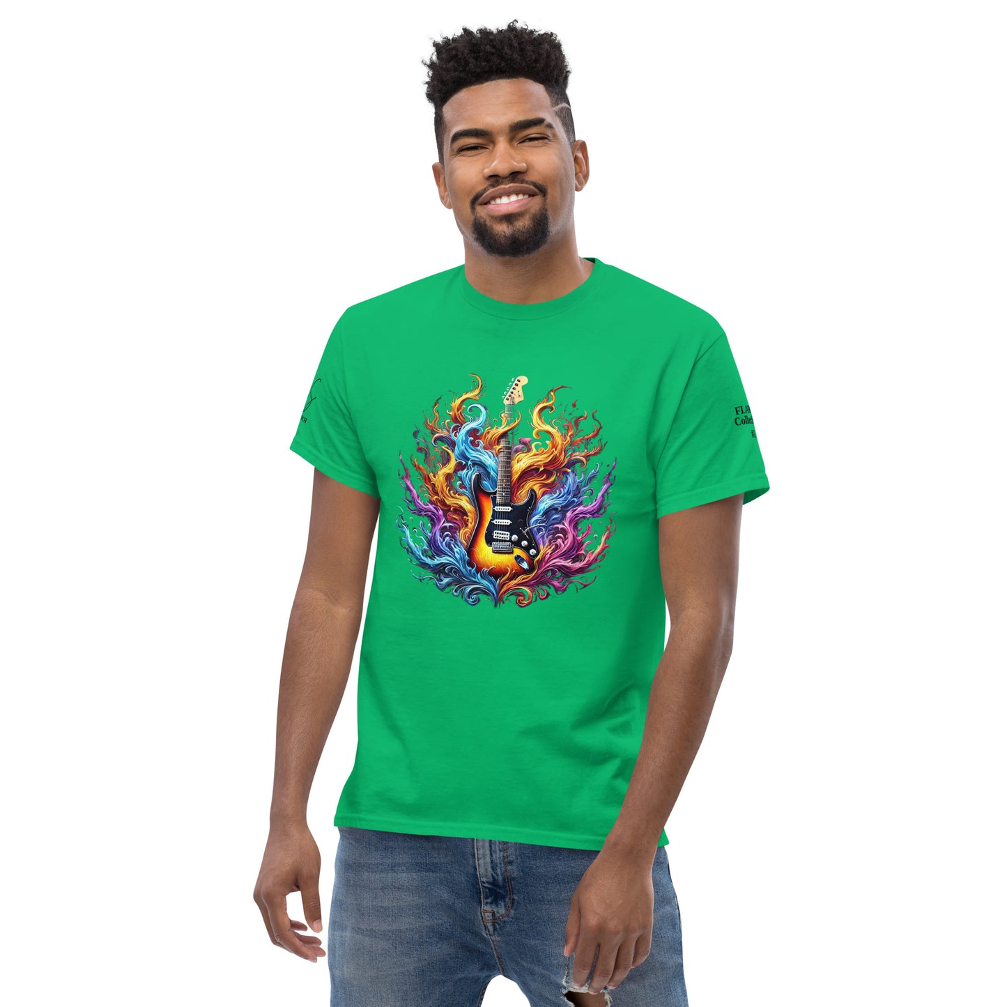 #2 Guitar - Flame Collection - Unisex Tee