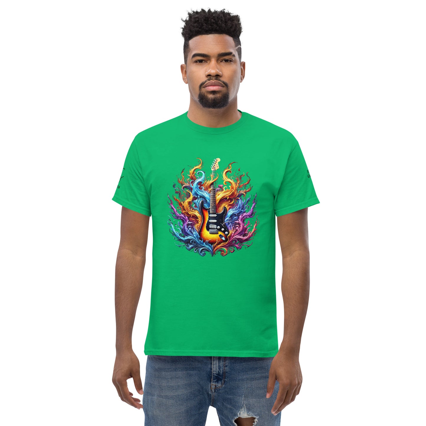 #2 Guitar - Flame Collection - Unisex Tee