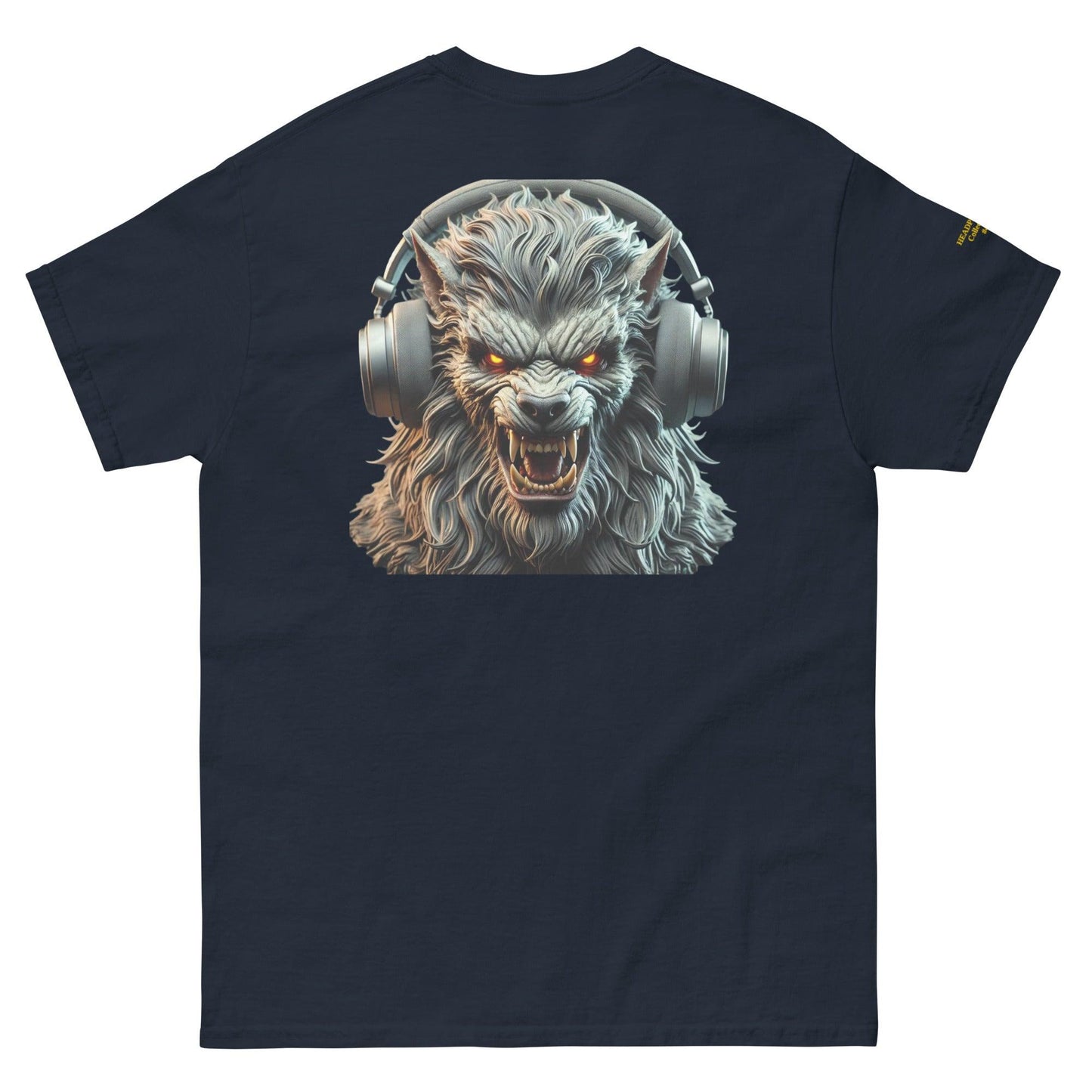 #4 Werewolf Embroidered logo - Headphone Collection - Unisex Tee