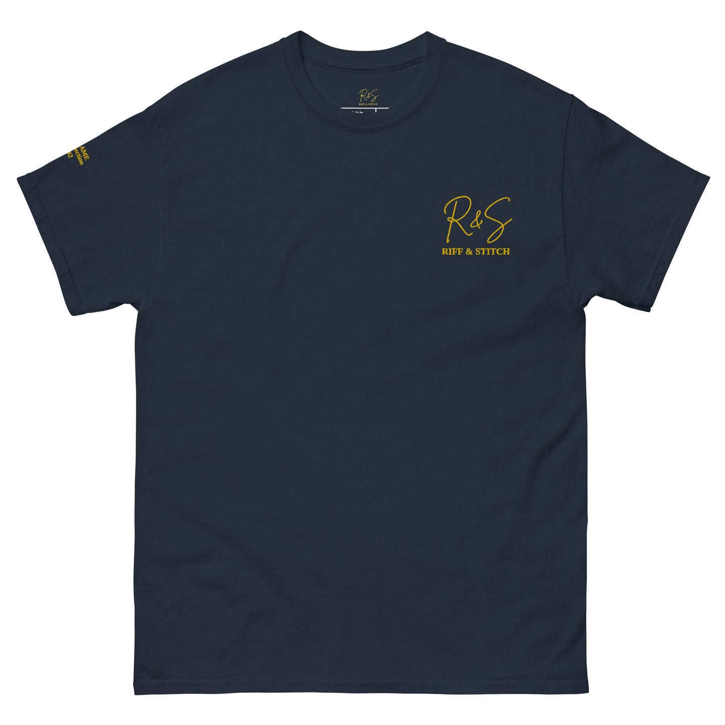 #2 Guitar Embroidered logo - Flame Collection - Unisex Tee