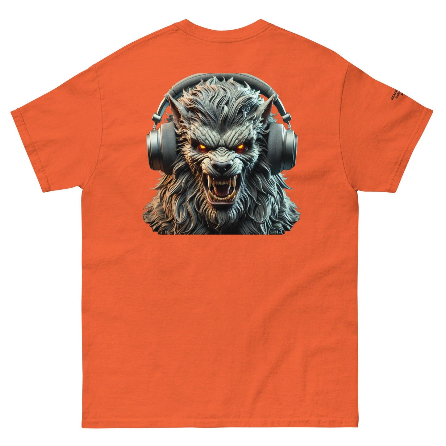 #4 Werewolf Embroidered logo - Headphone Collection - Unisex Tee