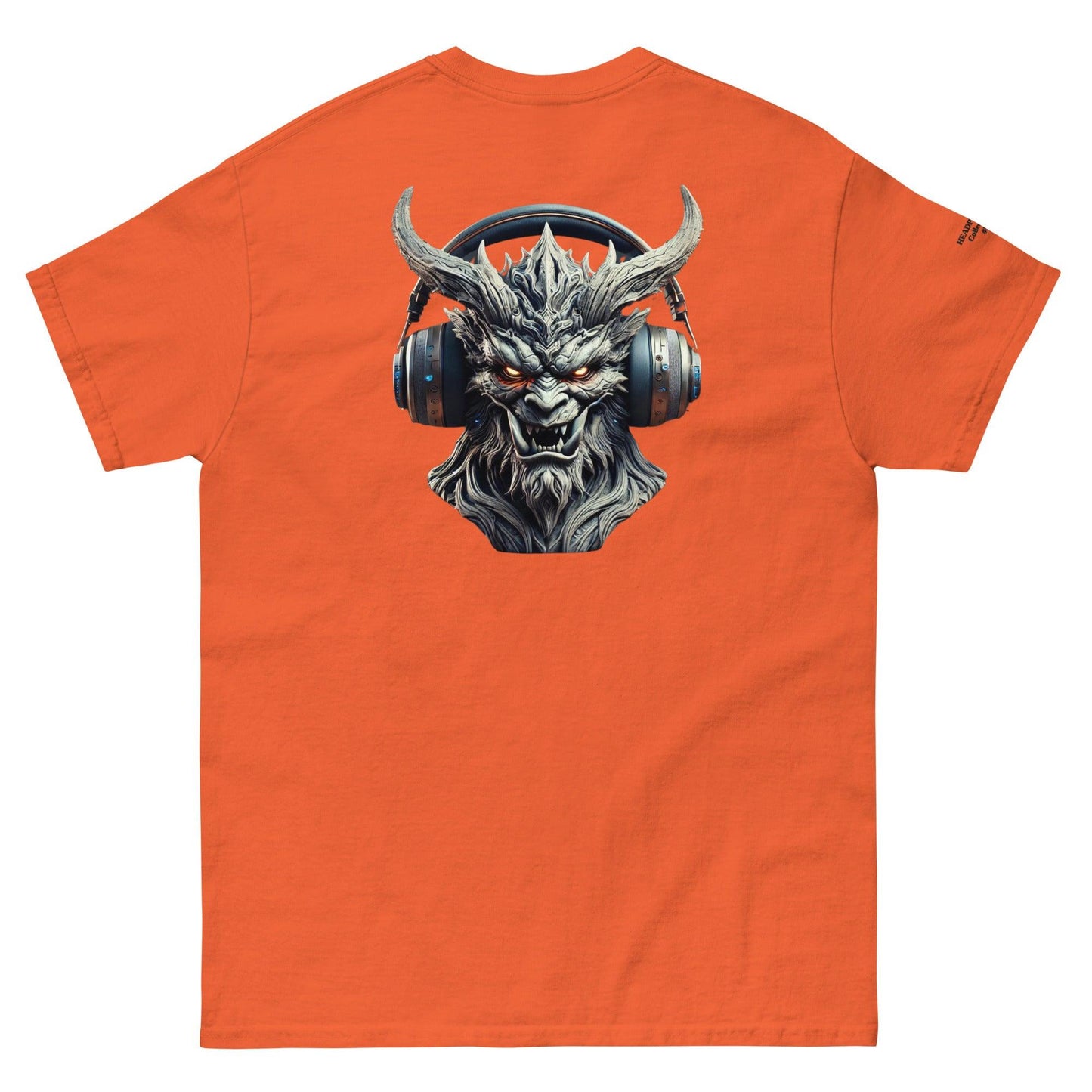 #5 - Demon Embroidered logo - Headphone Collection - Unisex Tee