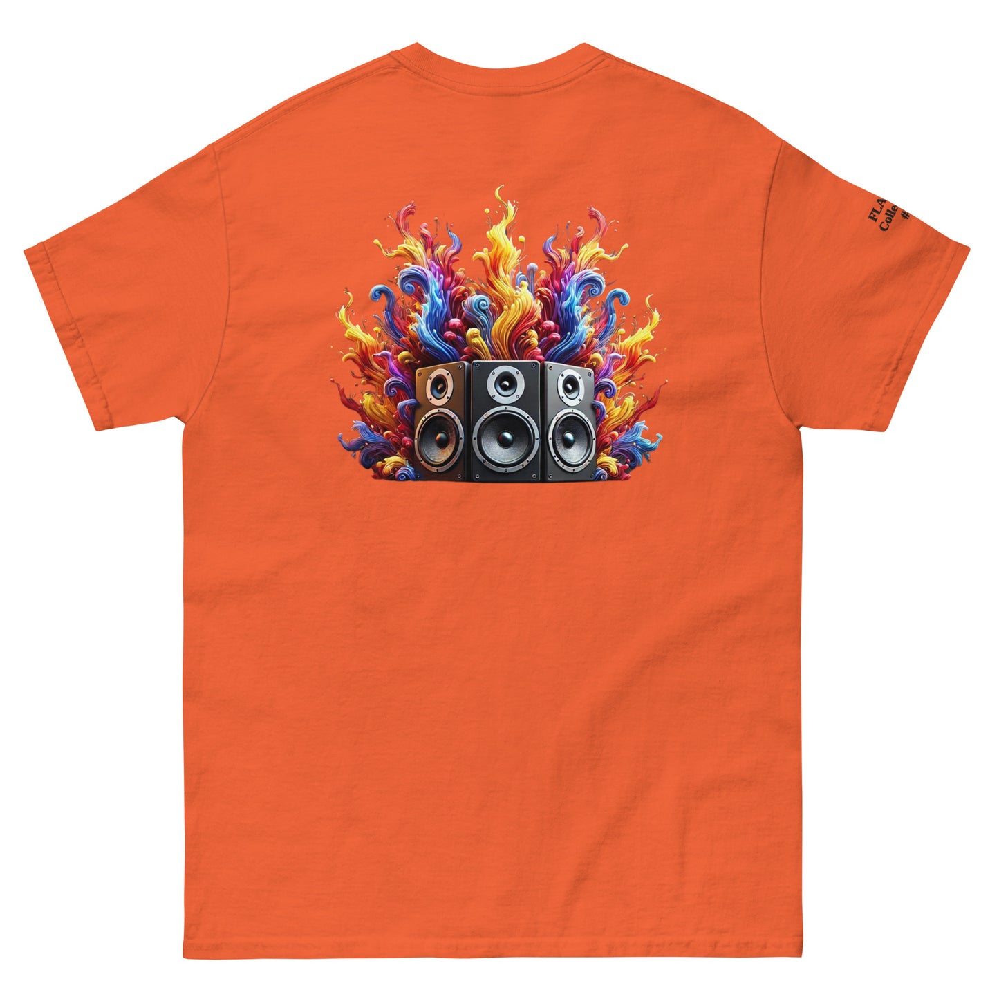 #3 Speakers Embroidered logo - Flame Collection - Unisex Tee