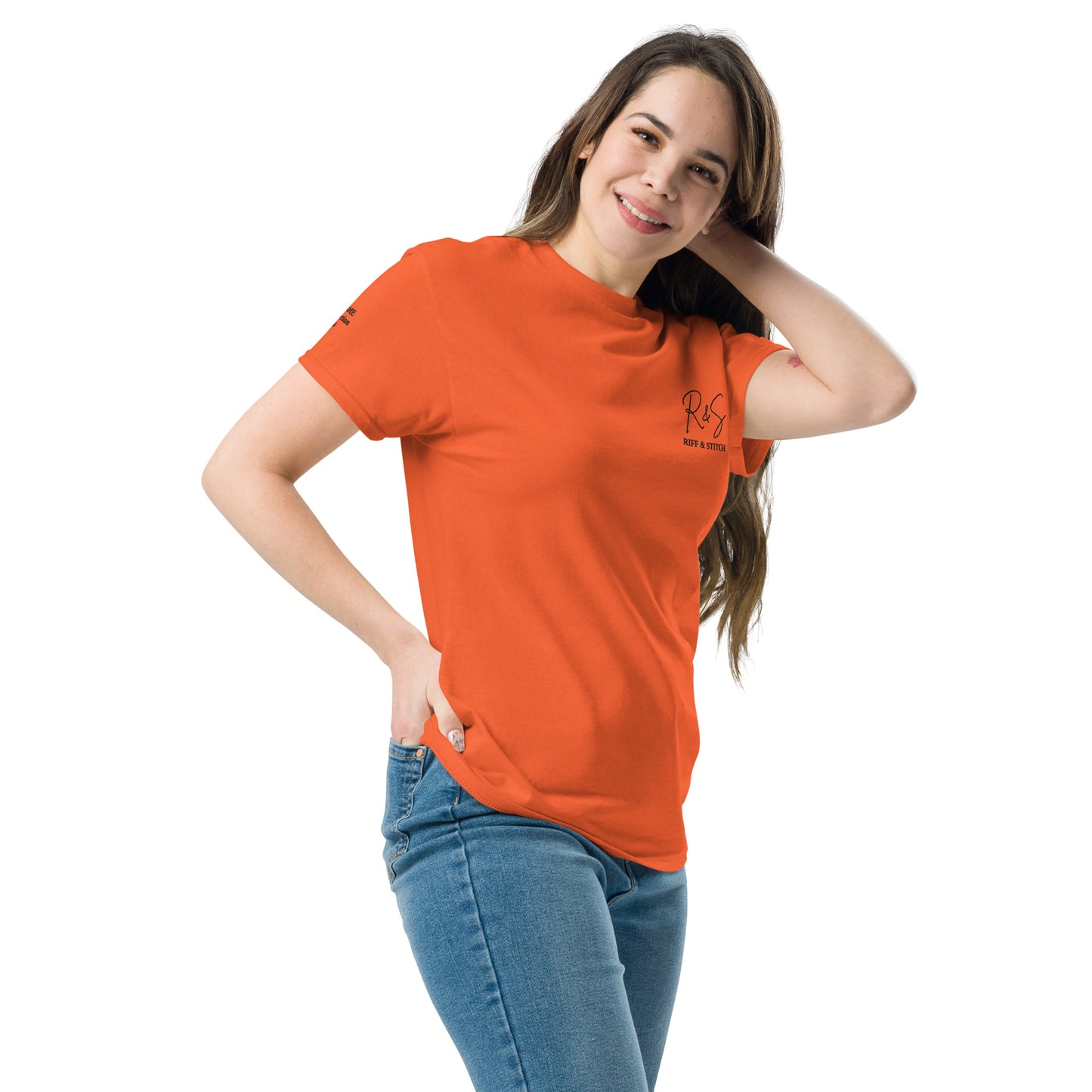 #4 Mic Embroidered logo - Flame Collection - Unisex Tee