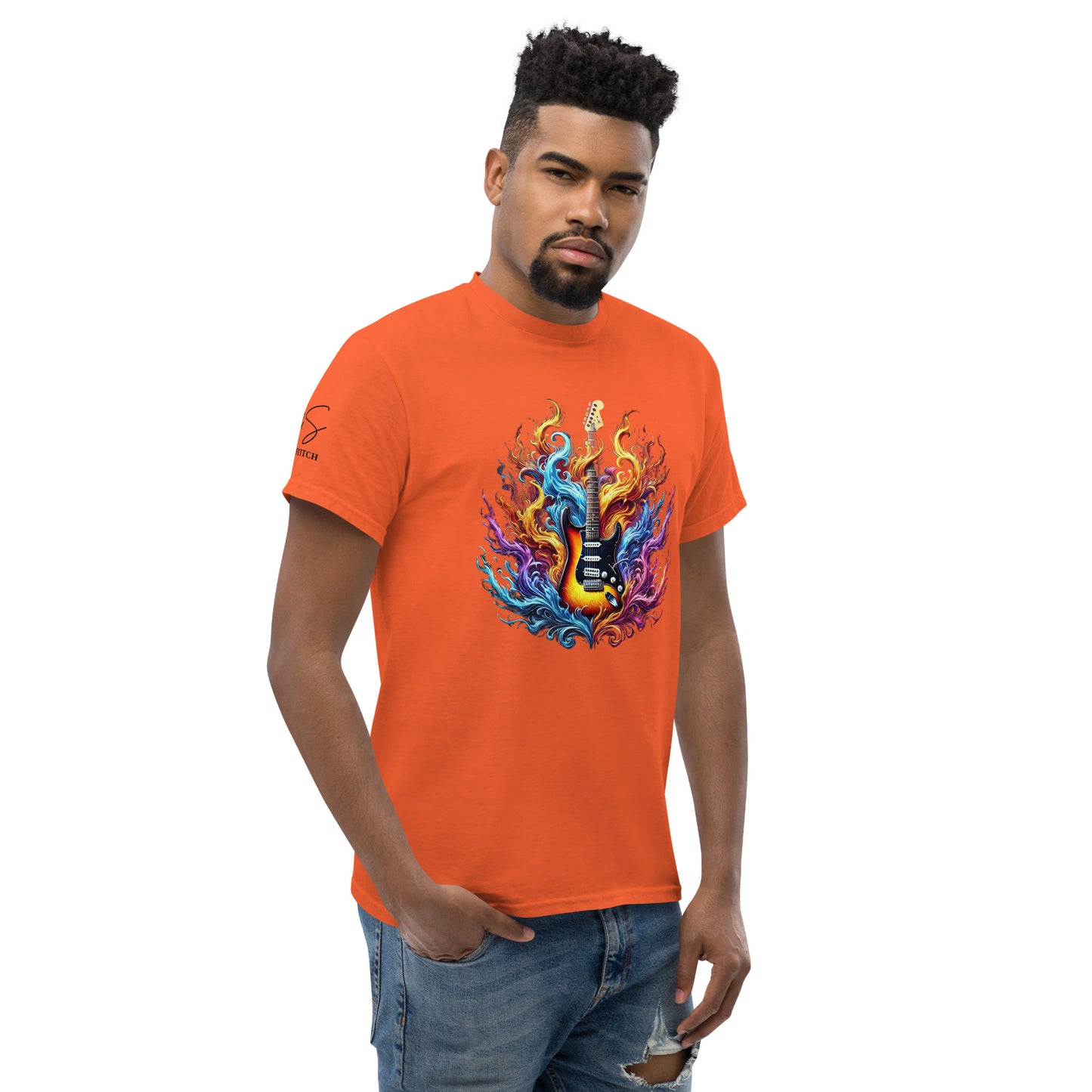 #2 Guitar - Flame Collection - Unisex Tee