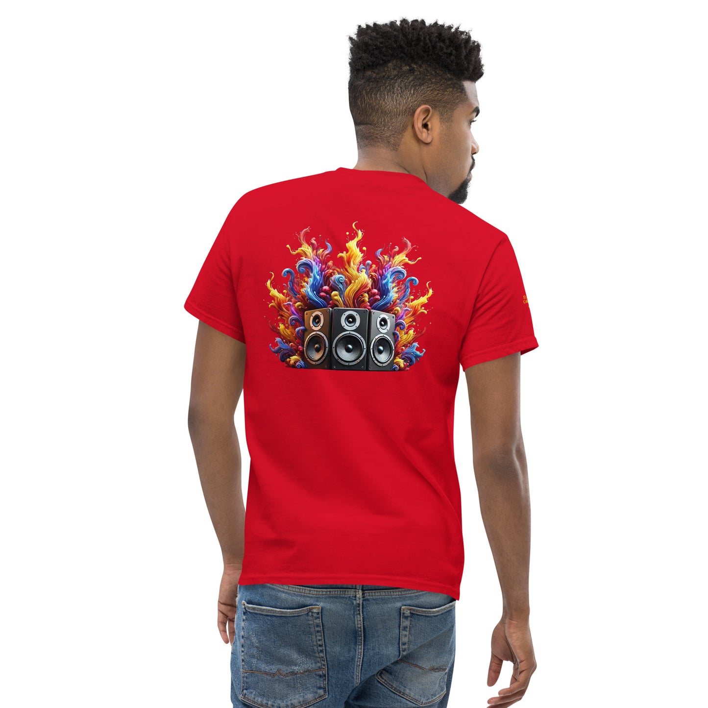 #3 Speakers Embroidered logo - Flame Collection - Unisex Tee