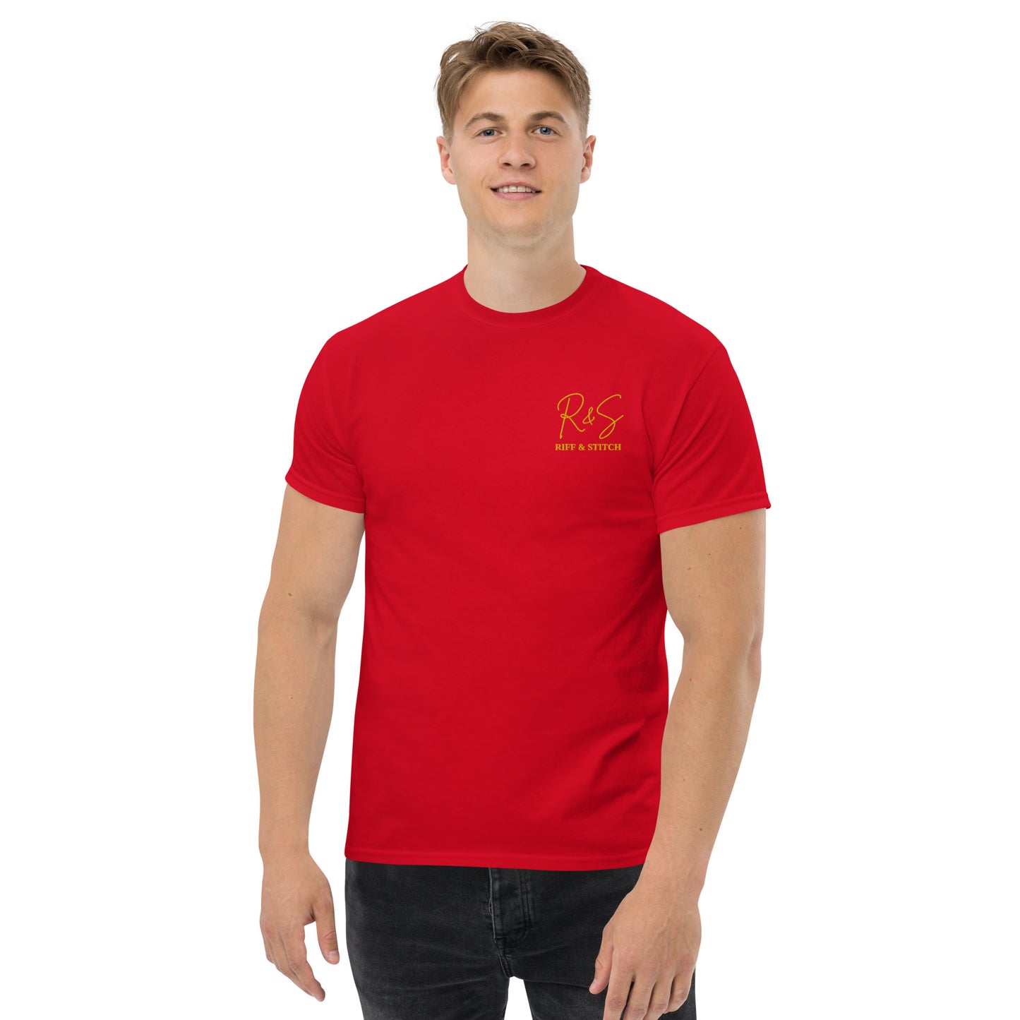 #5 Keyboard Embroidered logo - Flame Collection - Unisex Tee