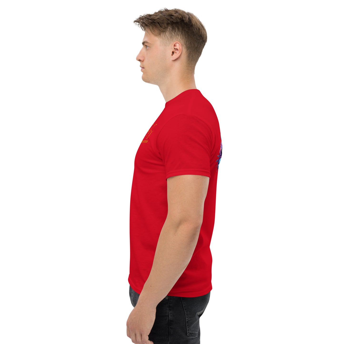 #5 Keyboard Embroidered logo - Flame Collection - Unisex Tee