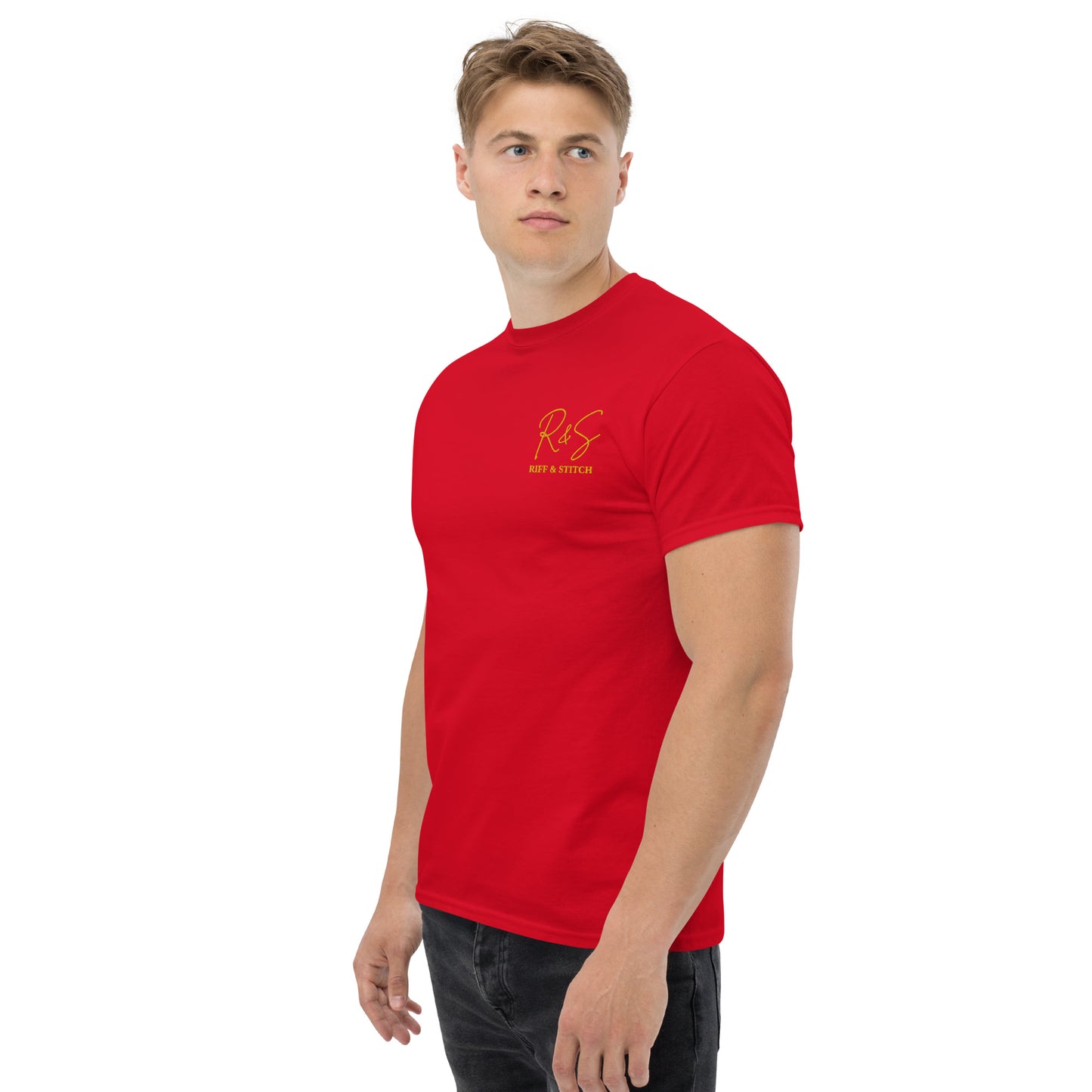 #5 Keyboard Embroidered logo - Flame Collection - Unisex Tee