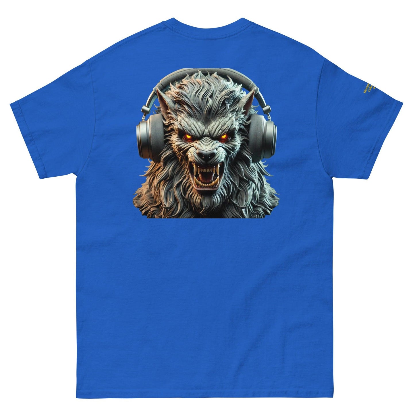 #4 Werewolf Embroidered logo - Headphone Collection - Unisex Tee