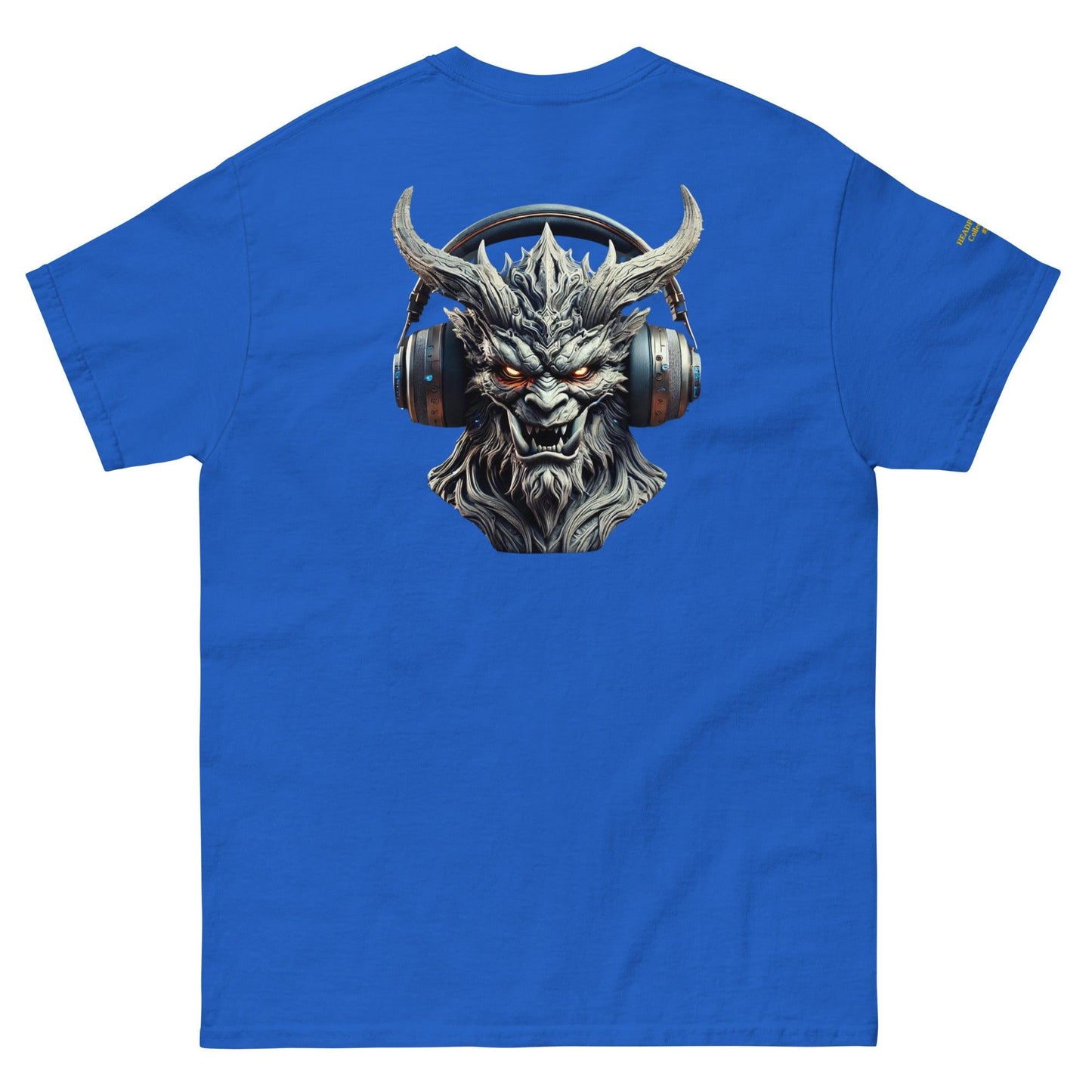 #5 - Demon Embroidered logo - Headphone Collection - Unisex Tee