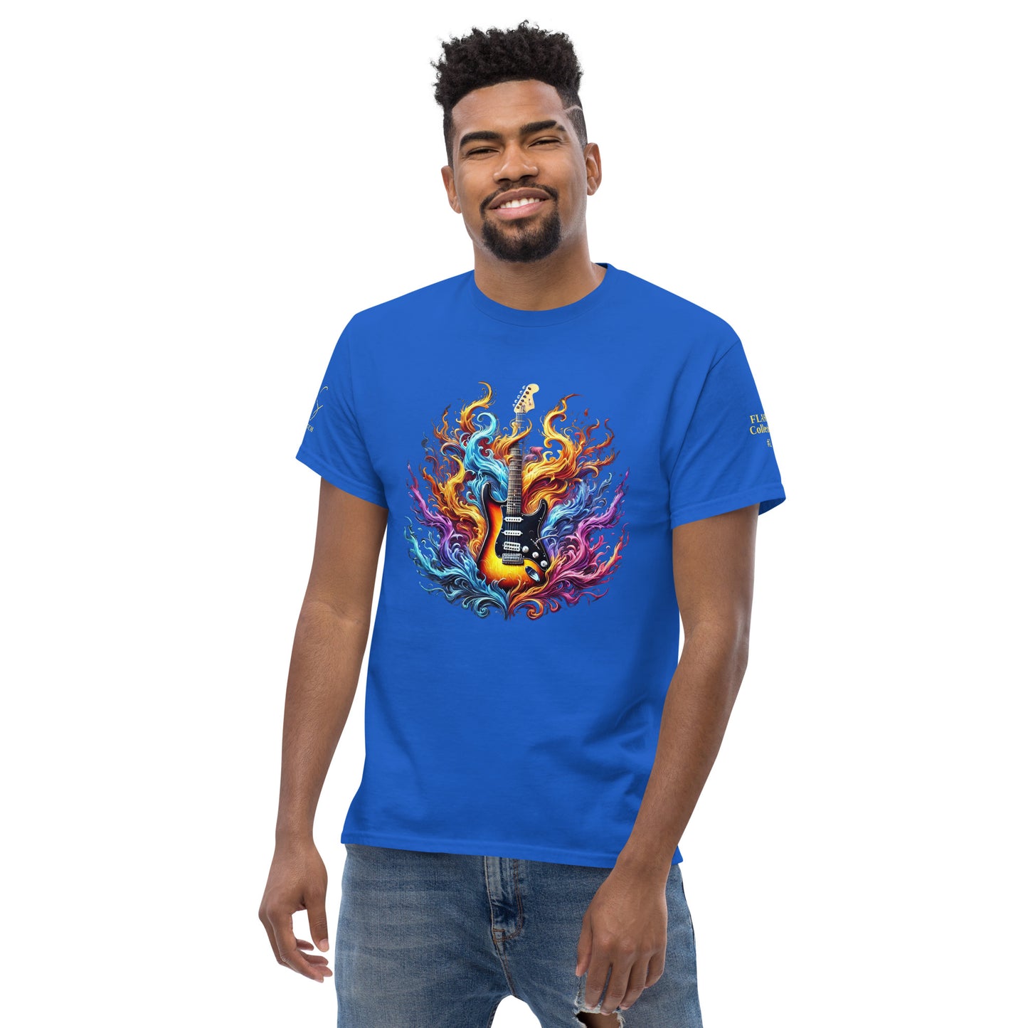#2 Guitar - Flame Collection - Unisex Tee