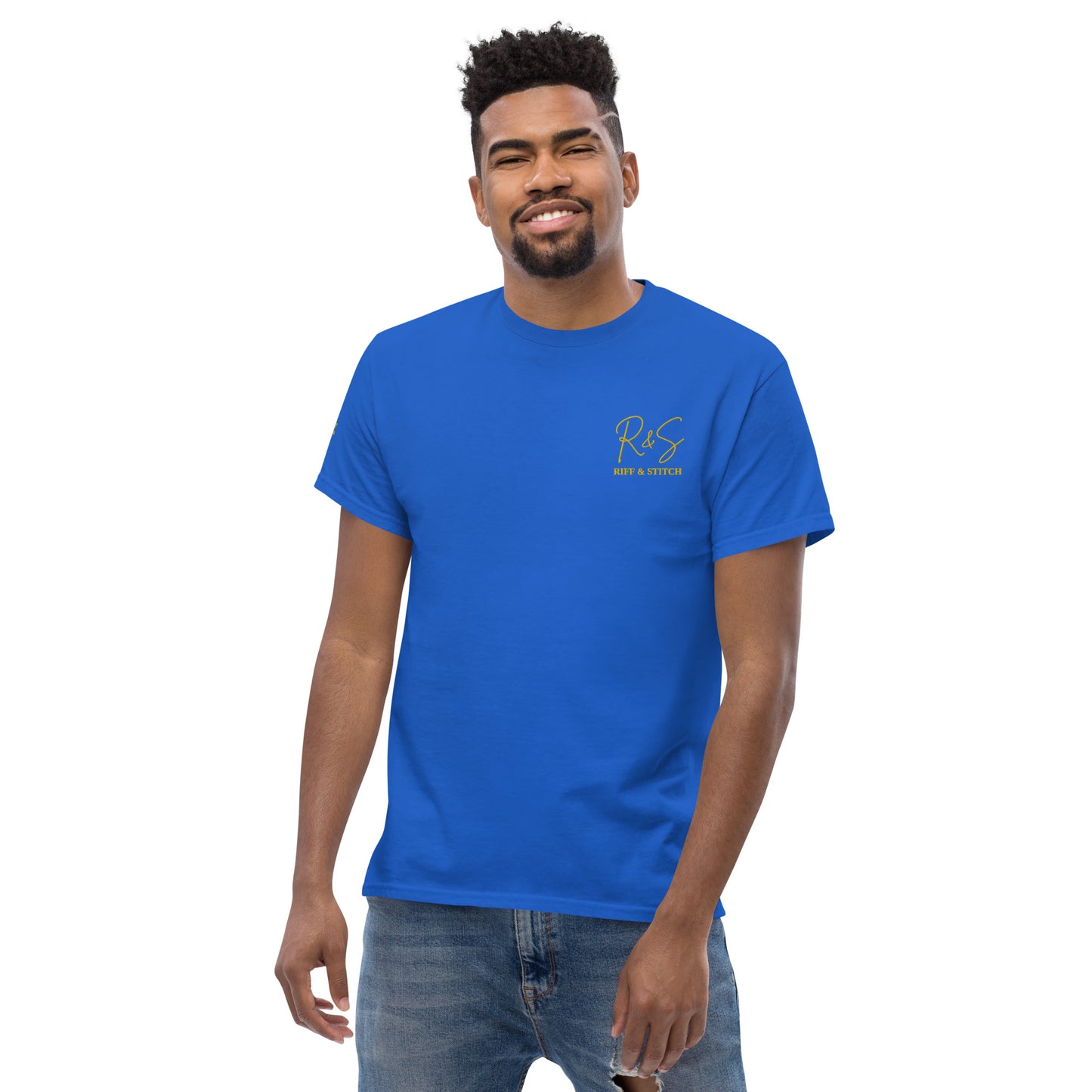 #2 Guitar Embroidered logo - Flame Collection - Unisex Tee