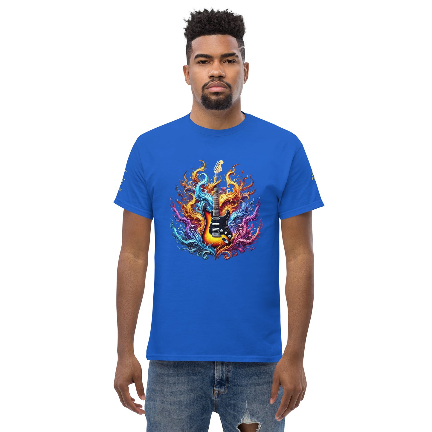 #2 Guitar - Flame Collection - Unisex Tee