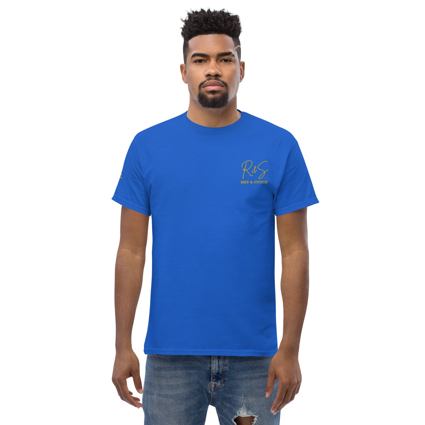 #2 Guitar Embroidered logo - Flame Collection - Unisex Tee