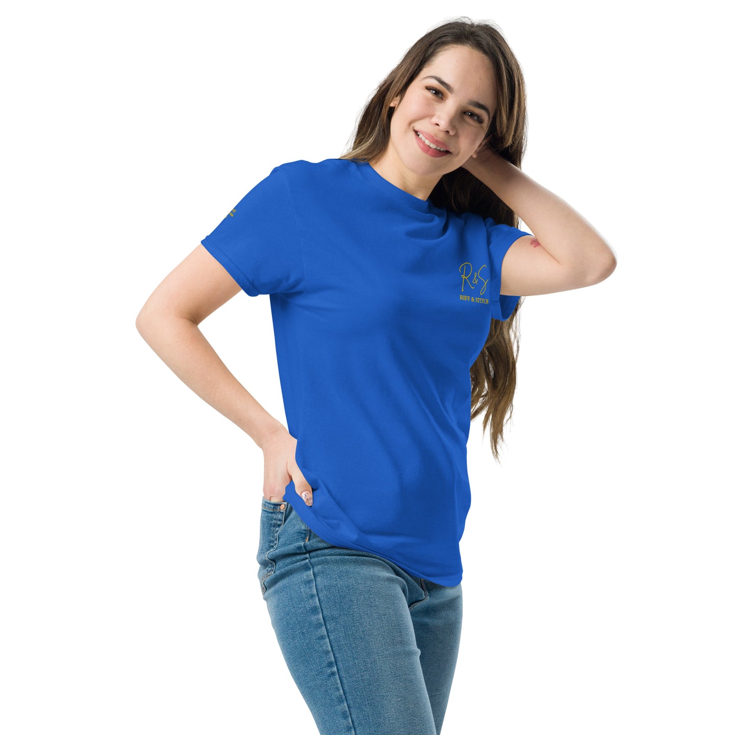 #4 Mic Embroidered logo - Flame Collection - Unisex Tee