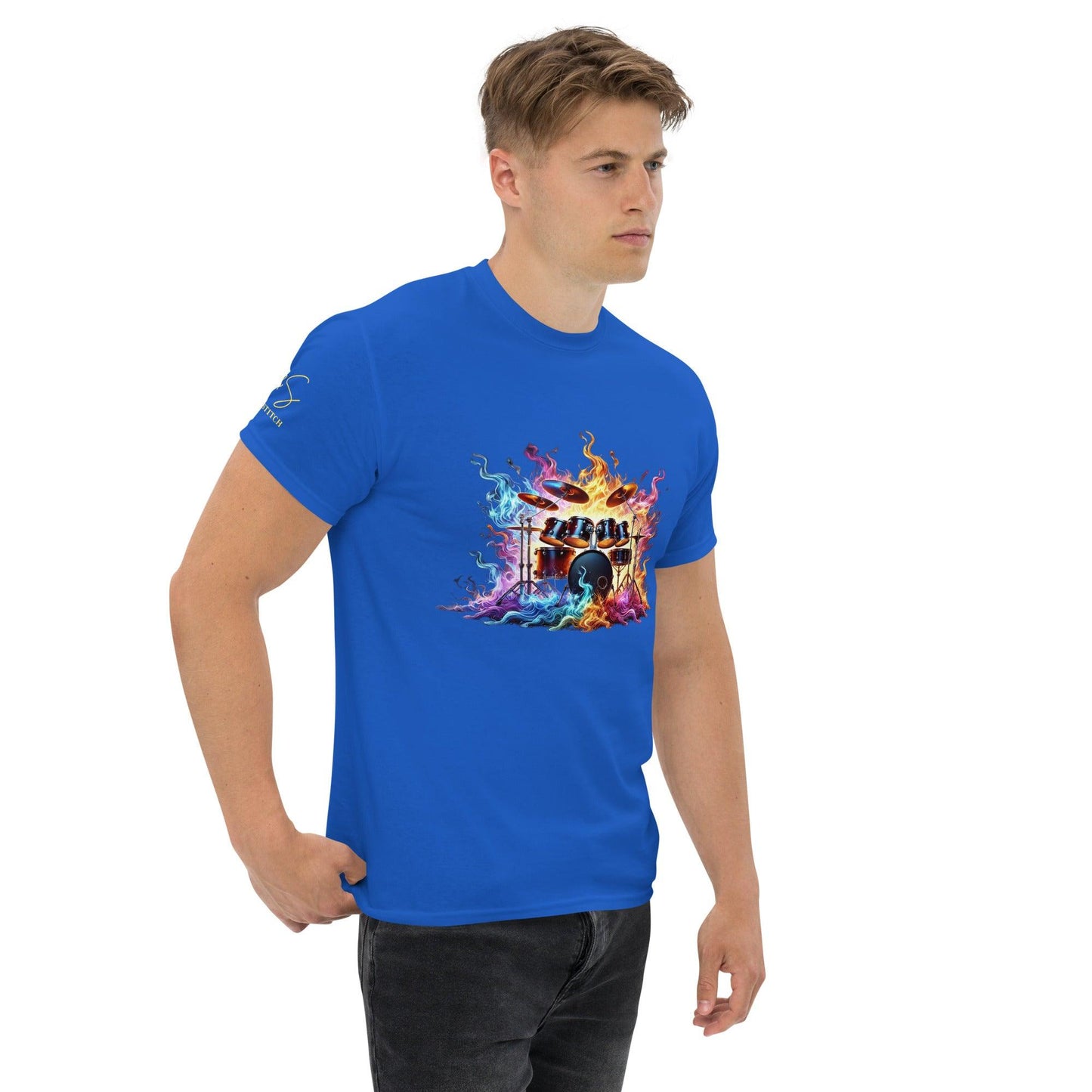 #1 Drums - Flame Collection - Unisex Tee