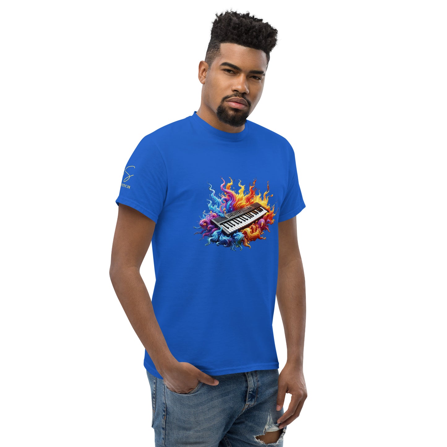 #5 Keyboard - Flame Collection - Unisex Tee