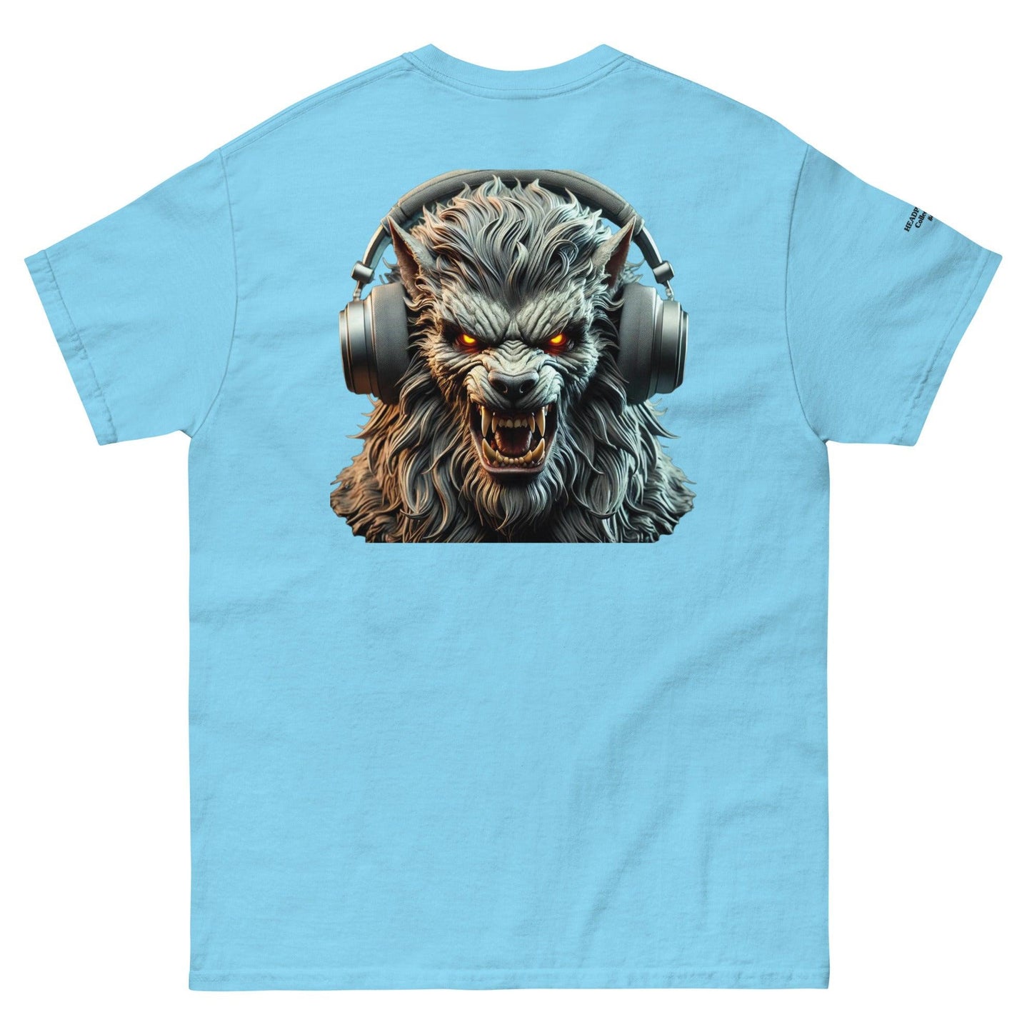 #4 Werewolf Embroidered logo - Headphone Collection - Unisex Tee