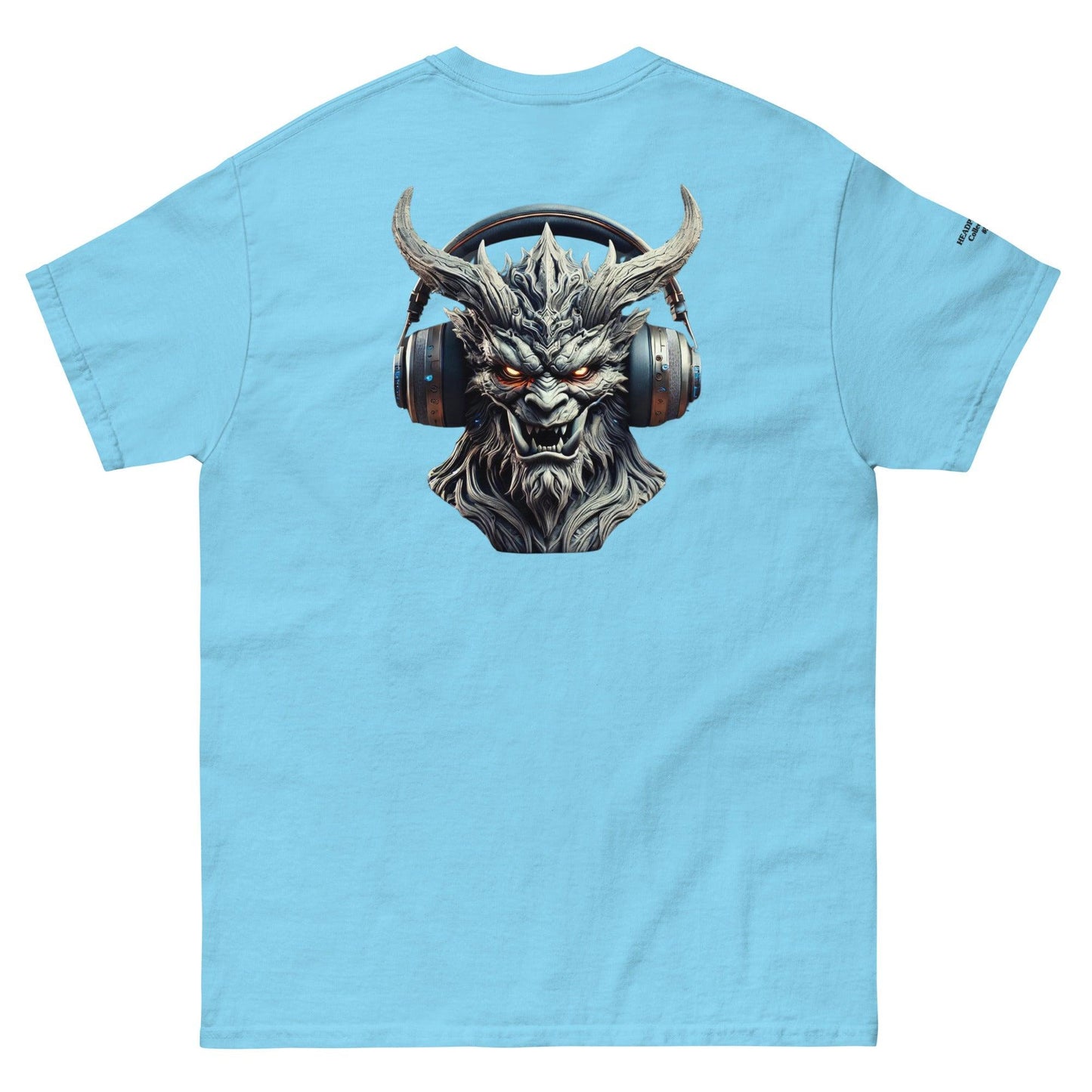 #5 - Demon Embroidered logo - Headphone Collection - Unisex Tee