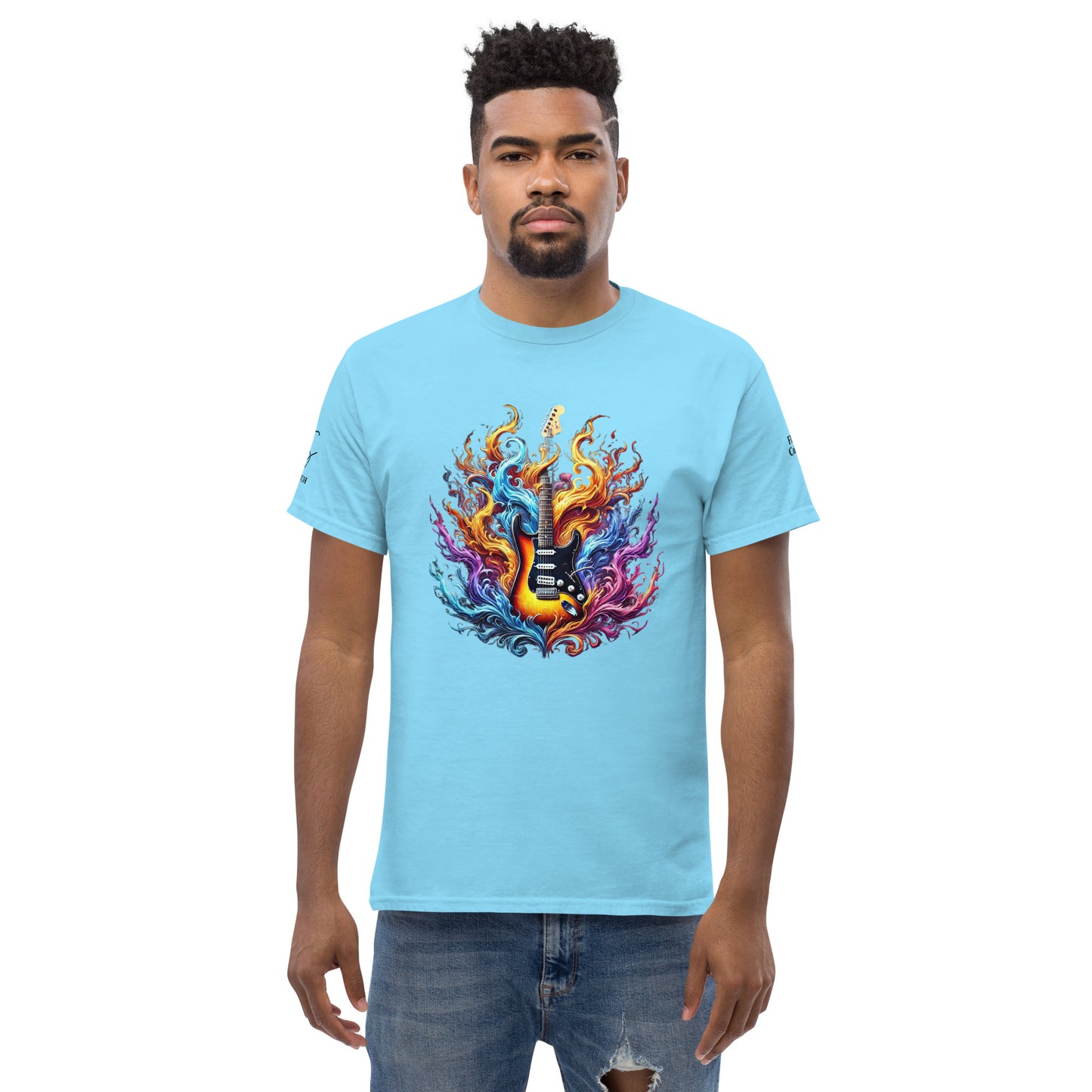#2 Guitar - Flame Collection - Unisex Tee