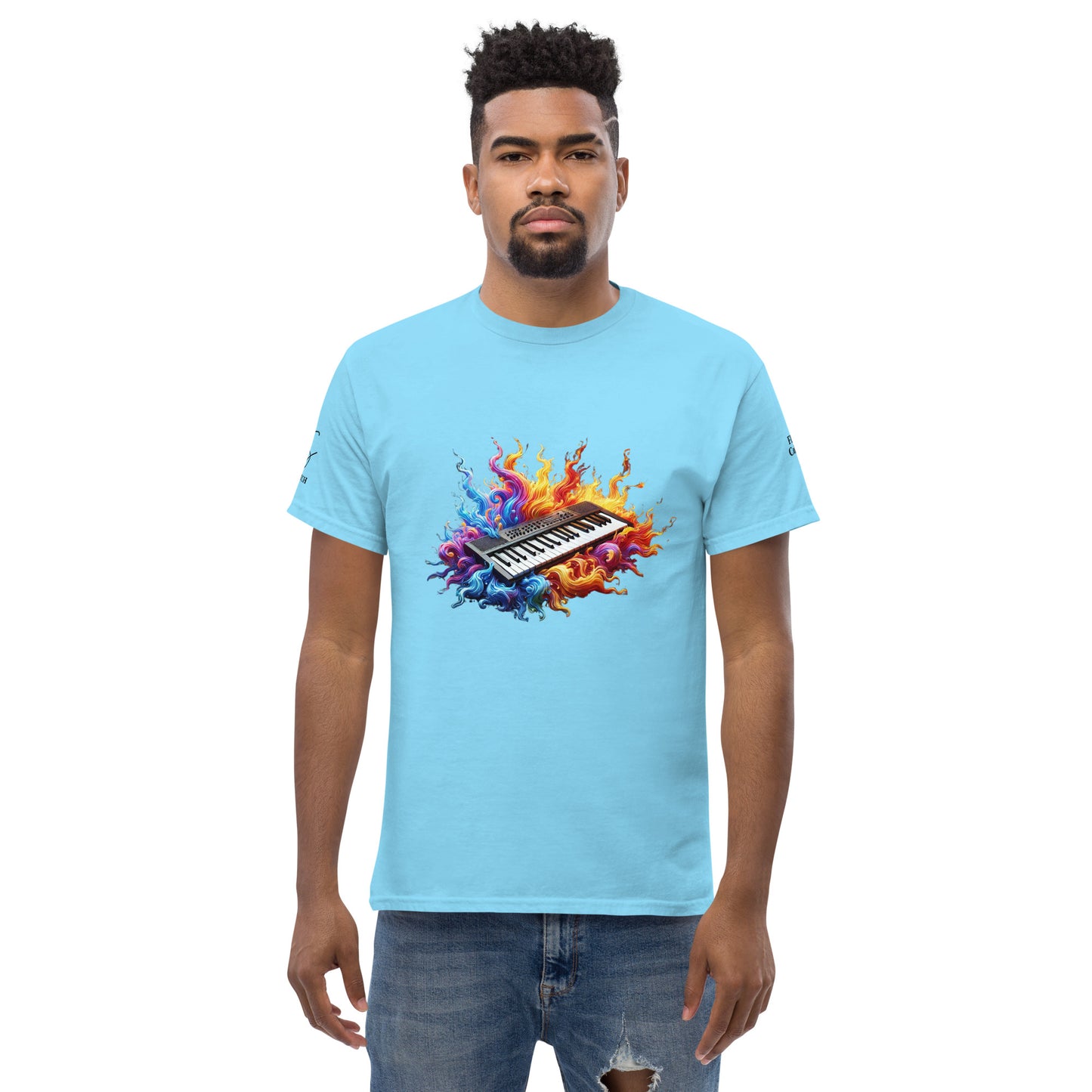 #5 Keyboard - Flame Collection - Unisex Tee
