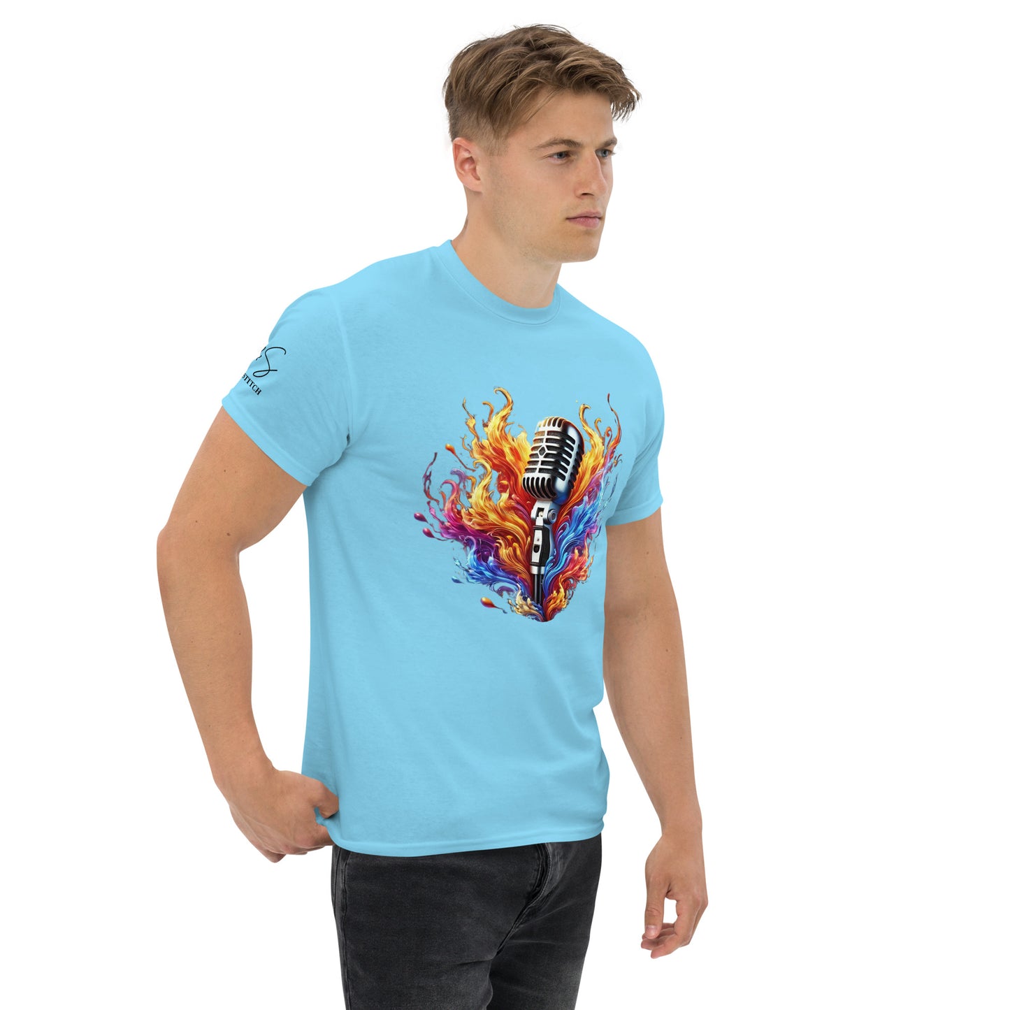 #4 Mic - Flame Collection - Unisex Tee
