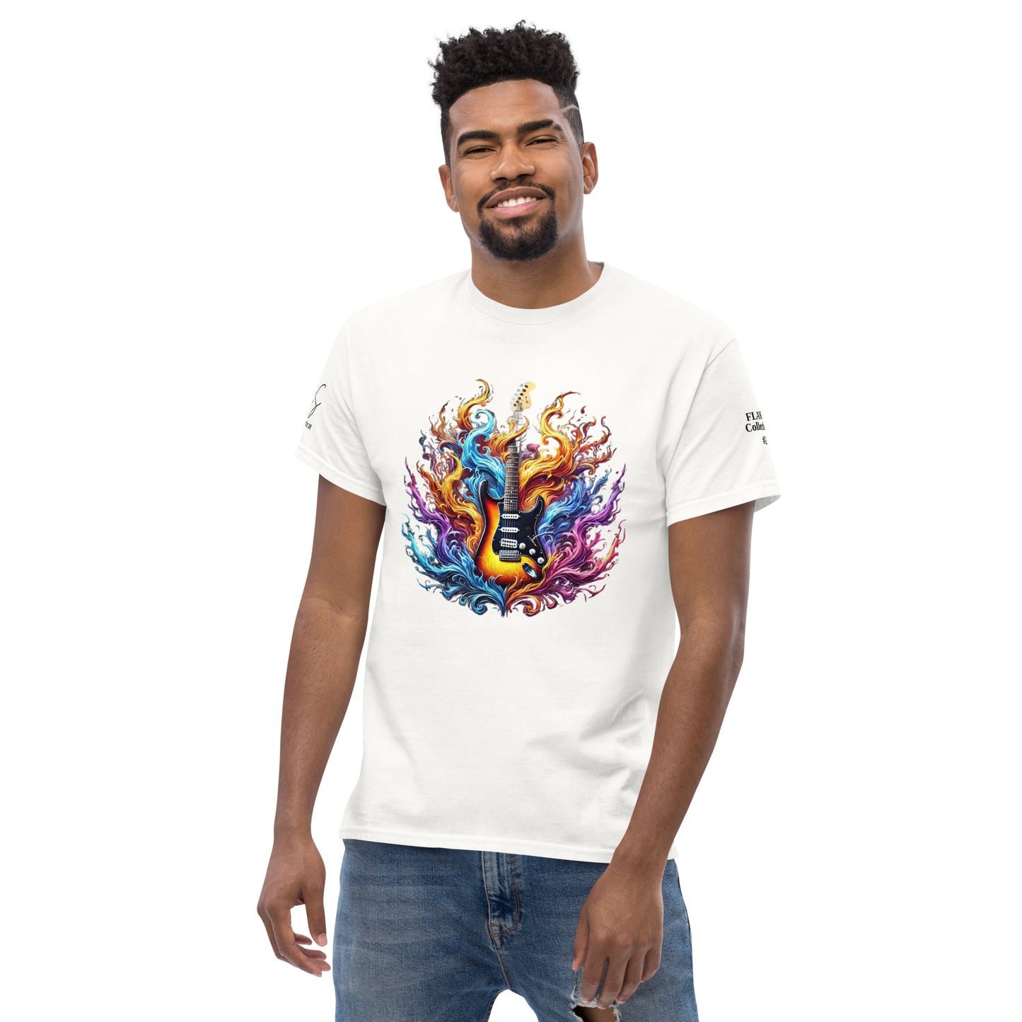 #2 Guitar - Flame Collection - Unisex Tee