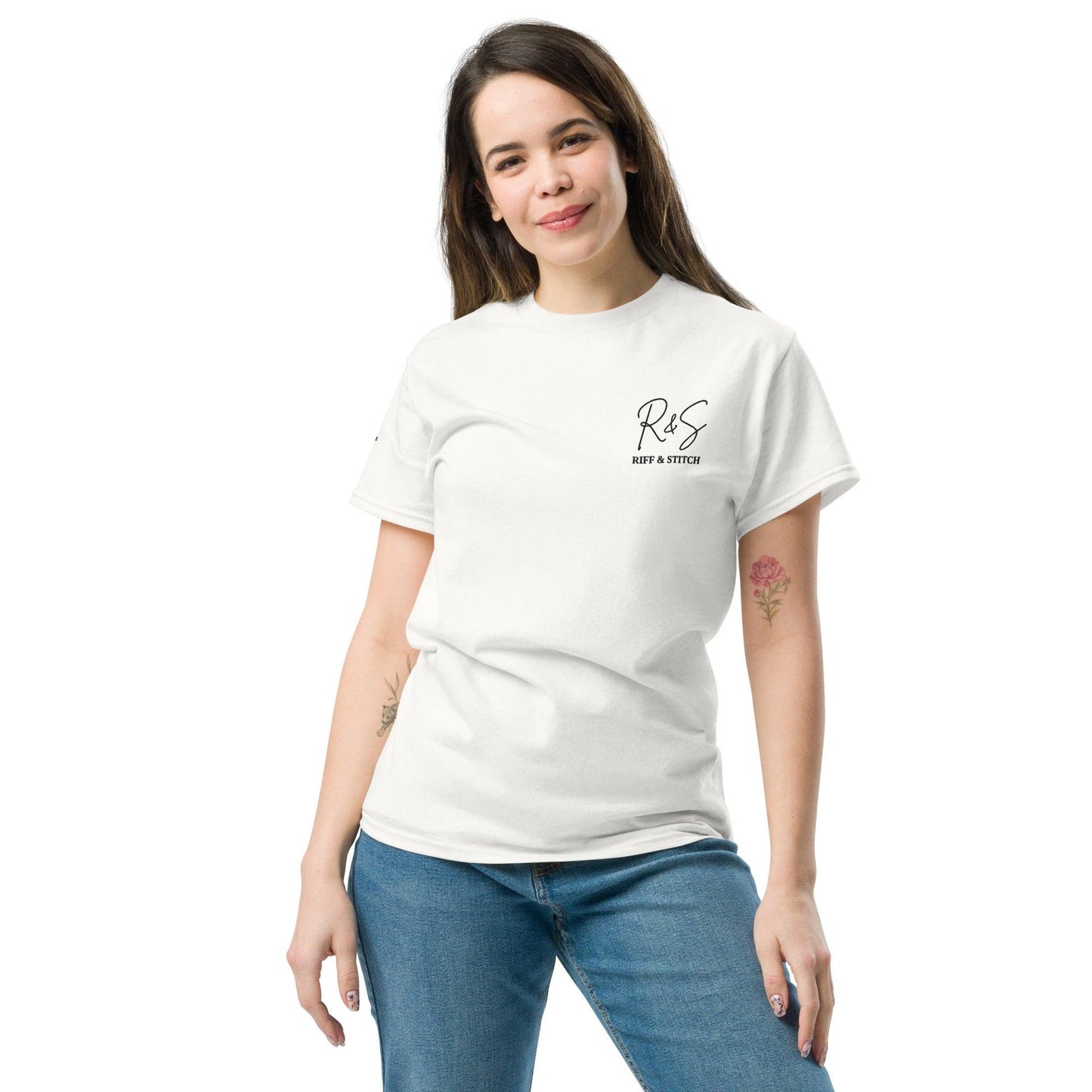 #5 - Demon Embroidered logo - Headphone Collection - Unisex Tee
