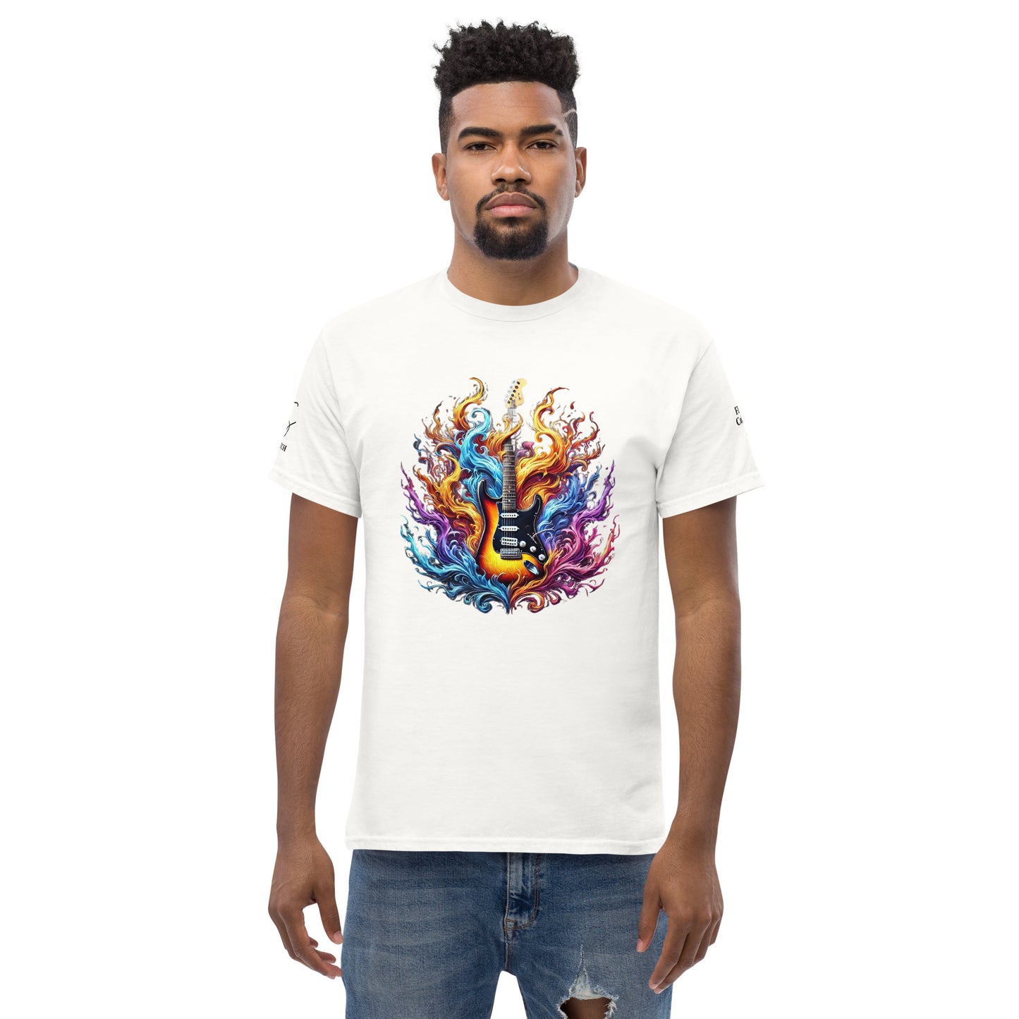 #2 Guitar - Flame Collection - Unisex Tee
