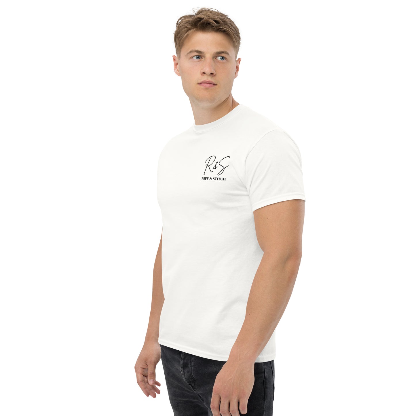 #2 Guitar Embroidered logo - Flame Collection - Unisex Tee