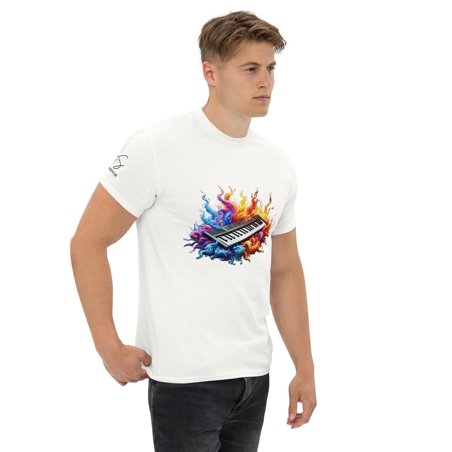 #5 Keyboard - Flame Collection - Unisex Tee