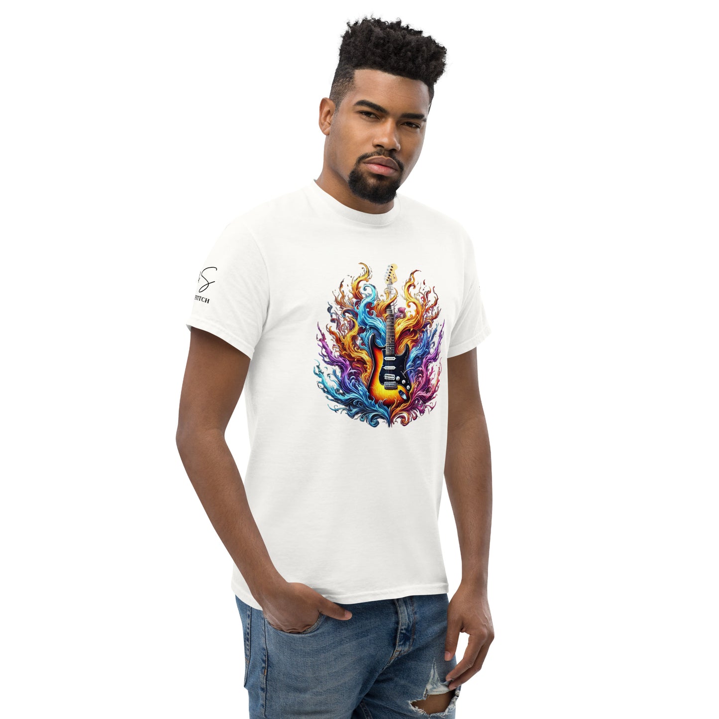 #2 Guitar - Flame Collection - Unisex Tee