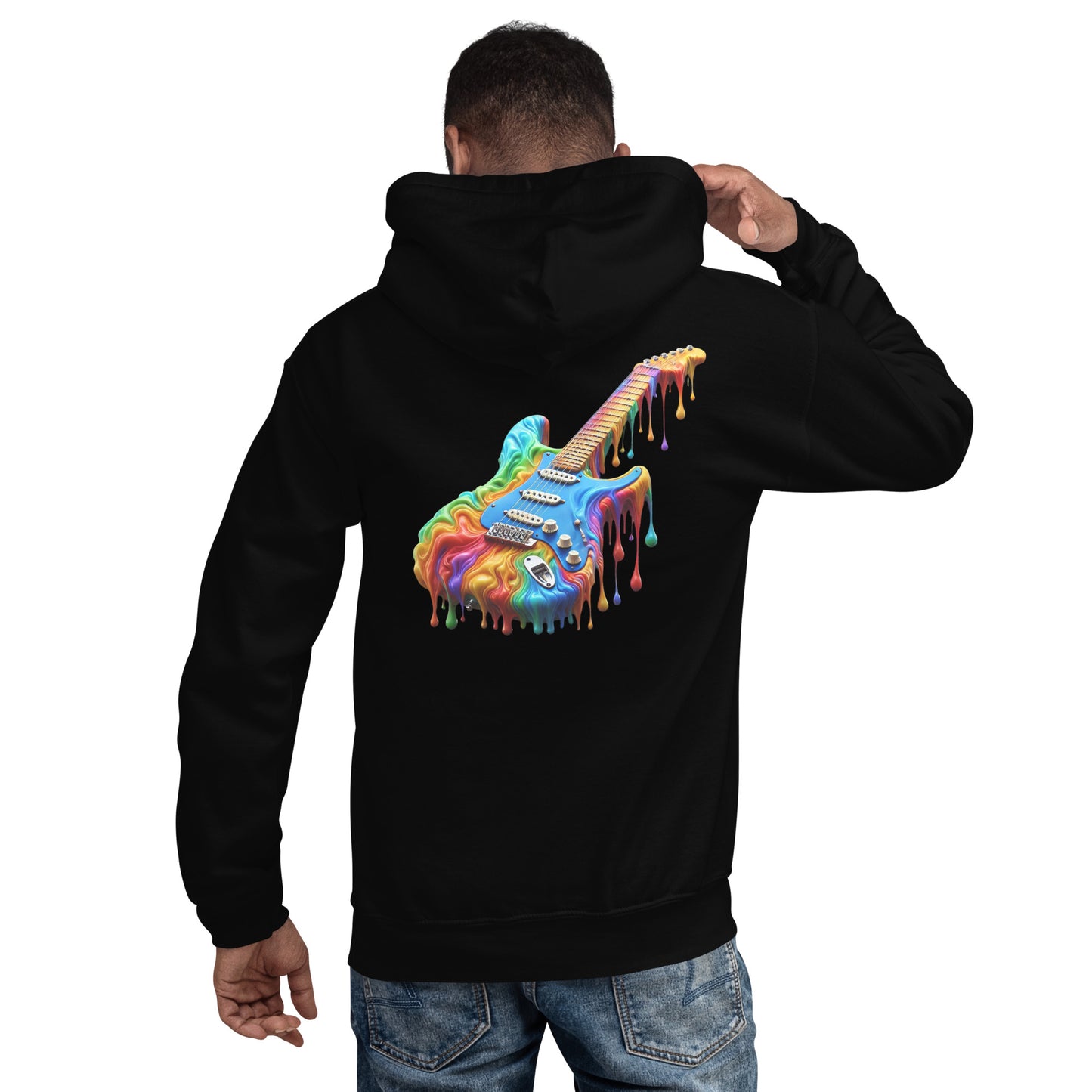 #2 Electric Embroidered logo- Melting Collection - Unisex Hoodie