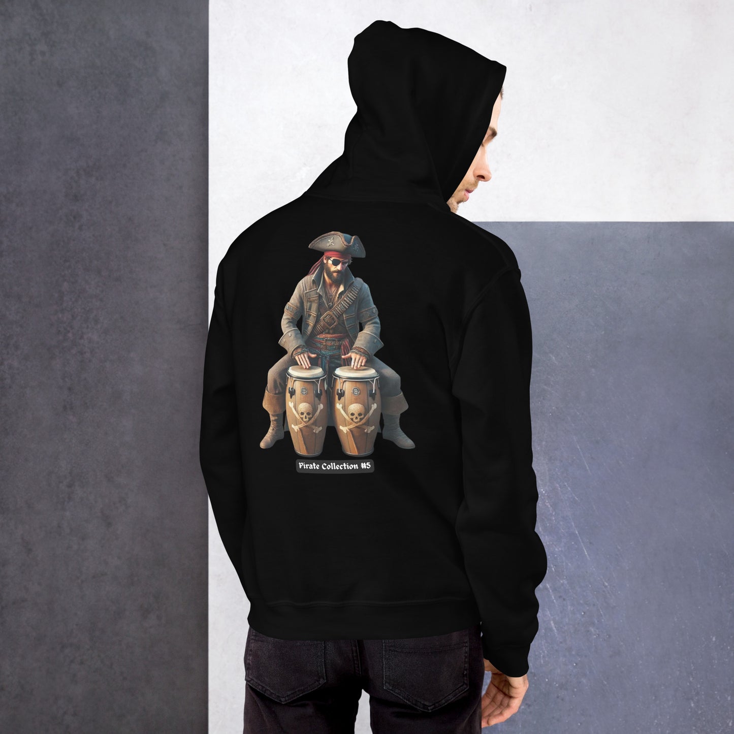 #5 Pirate Collection - Bongos Hoodie EMB