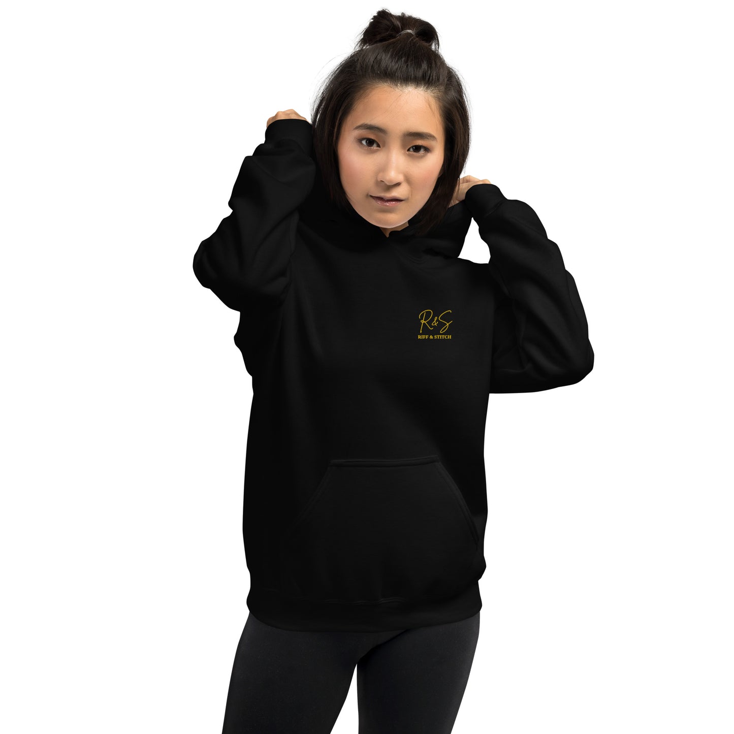 #1 Drums Embroidered logo- Flame Collection - Unisex Hoodie