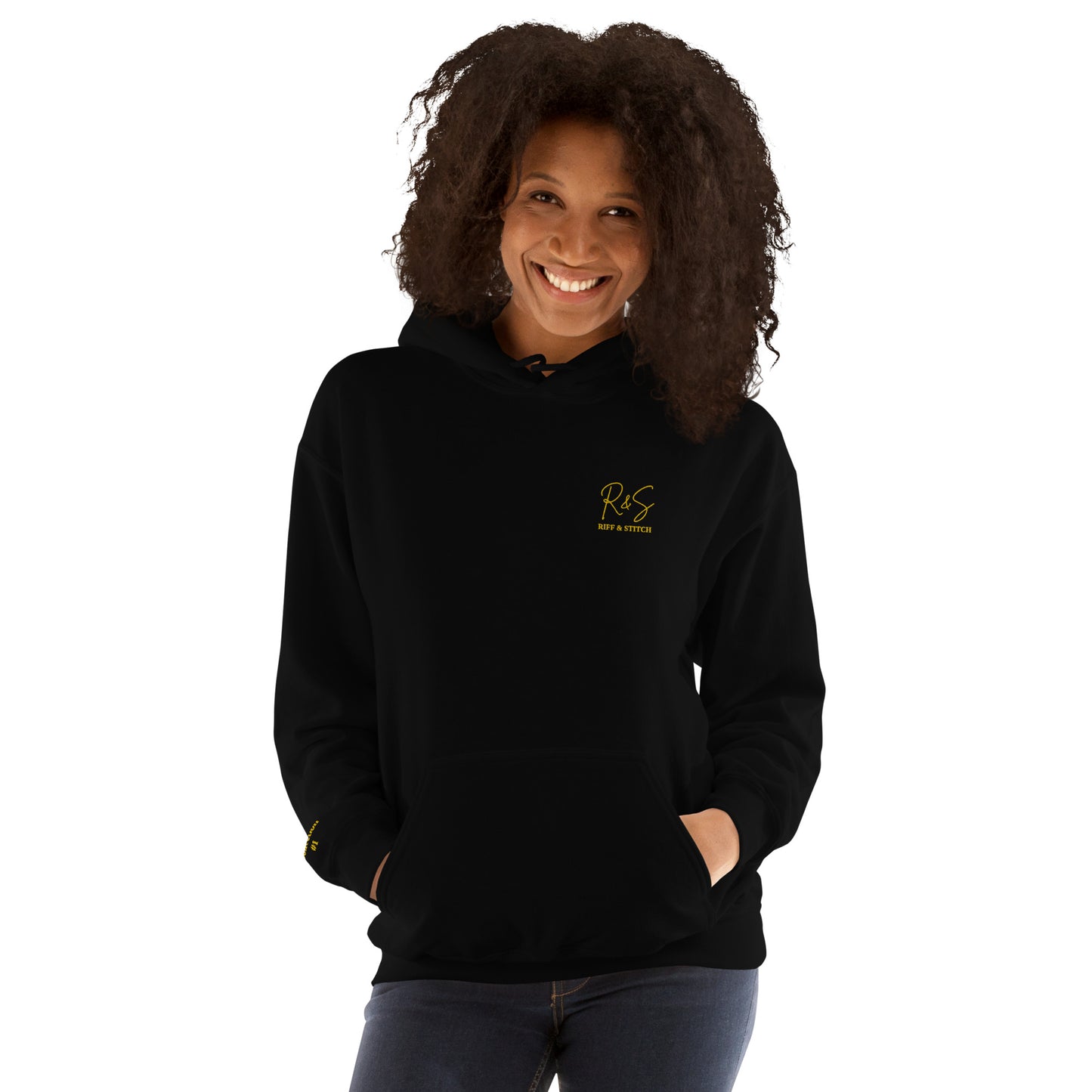 #1 Acoustic Embroidered logo- Melting Collection - Unisex Hoodie