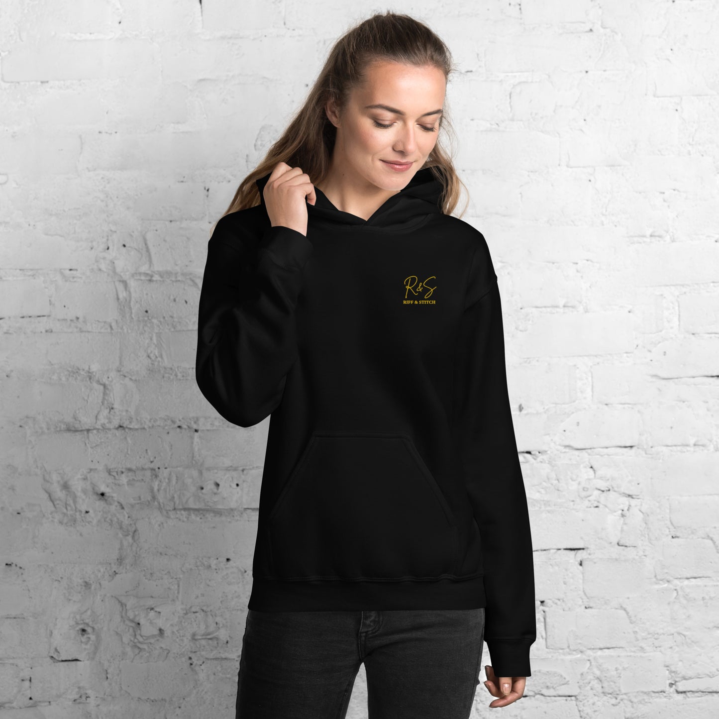 #4 Sitar Embroidered logo- Melting Collection - Unisex Hoodie