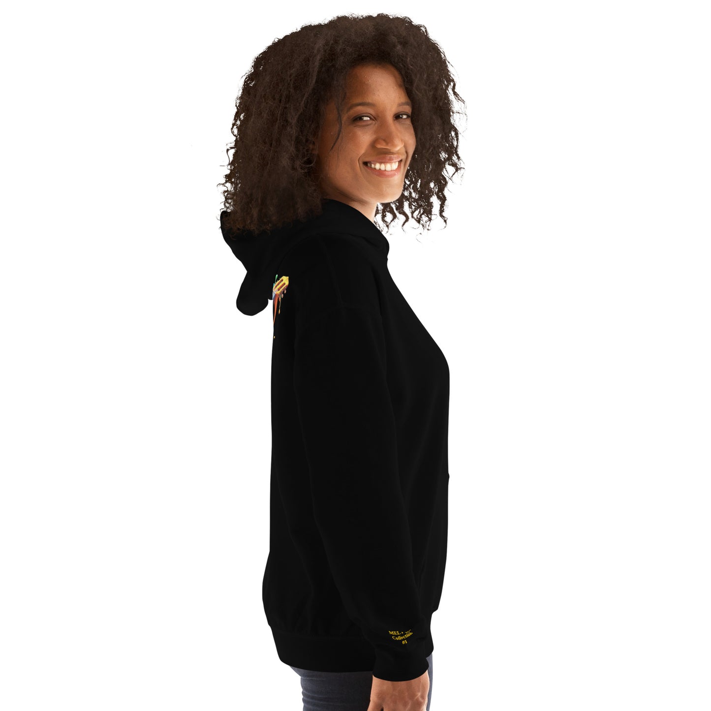 #1 Acoustic Embroidered logo- Melting Collection - Unisex Hoodie