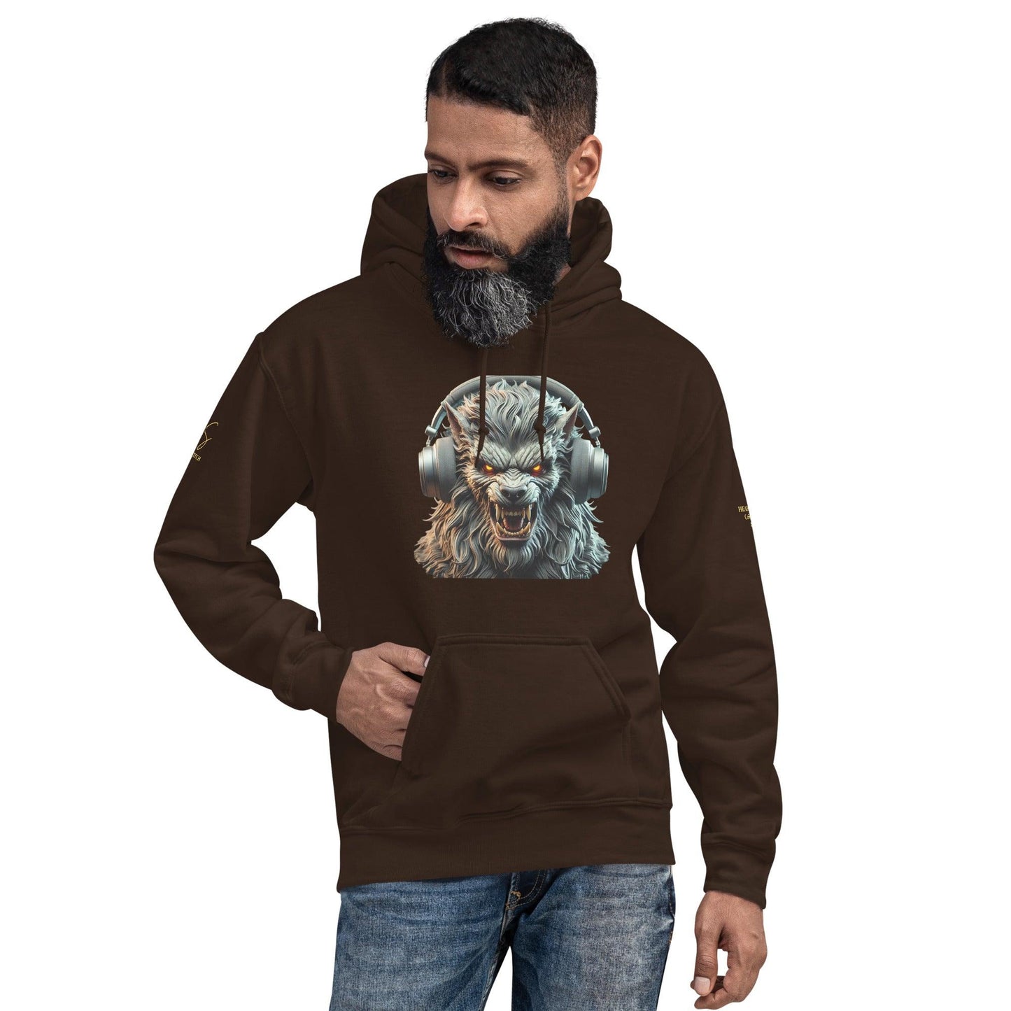 #4 Werewolf - Headphone Collection - Unisex Hoodie