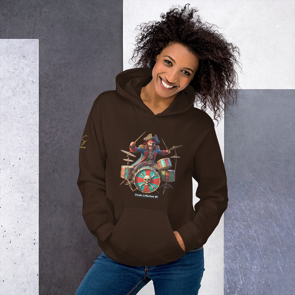#1 Pirate Collection - Drummer Hoodie