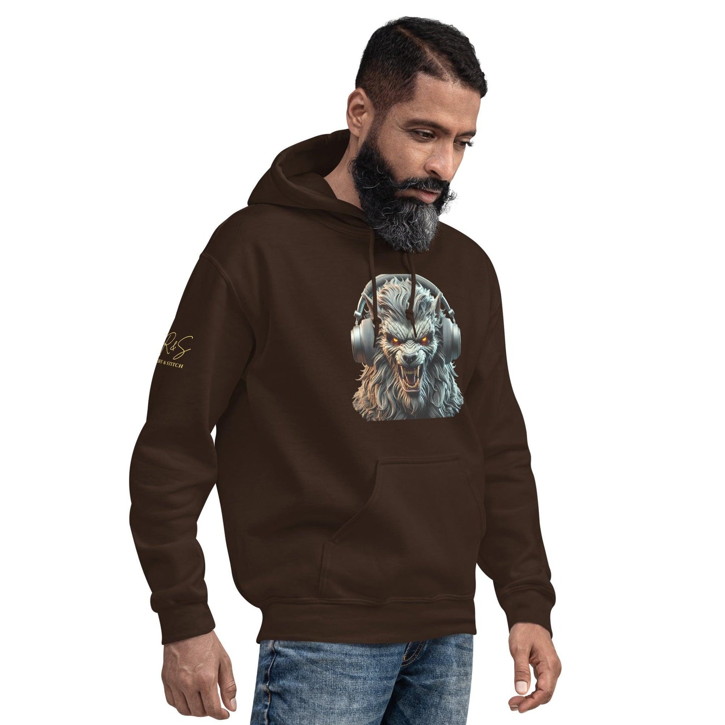 #4 Werewolf - Headphone Collection - Unisex Hoodie