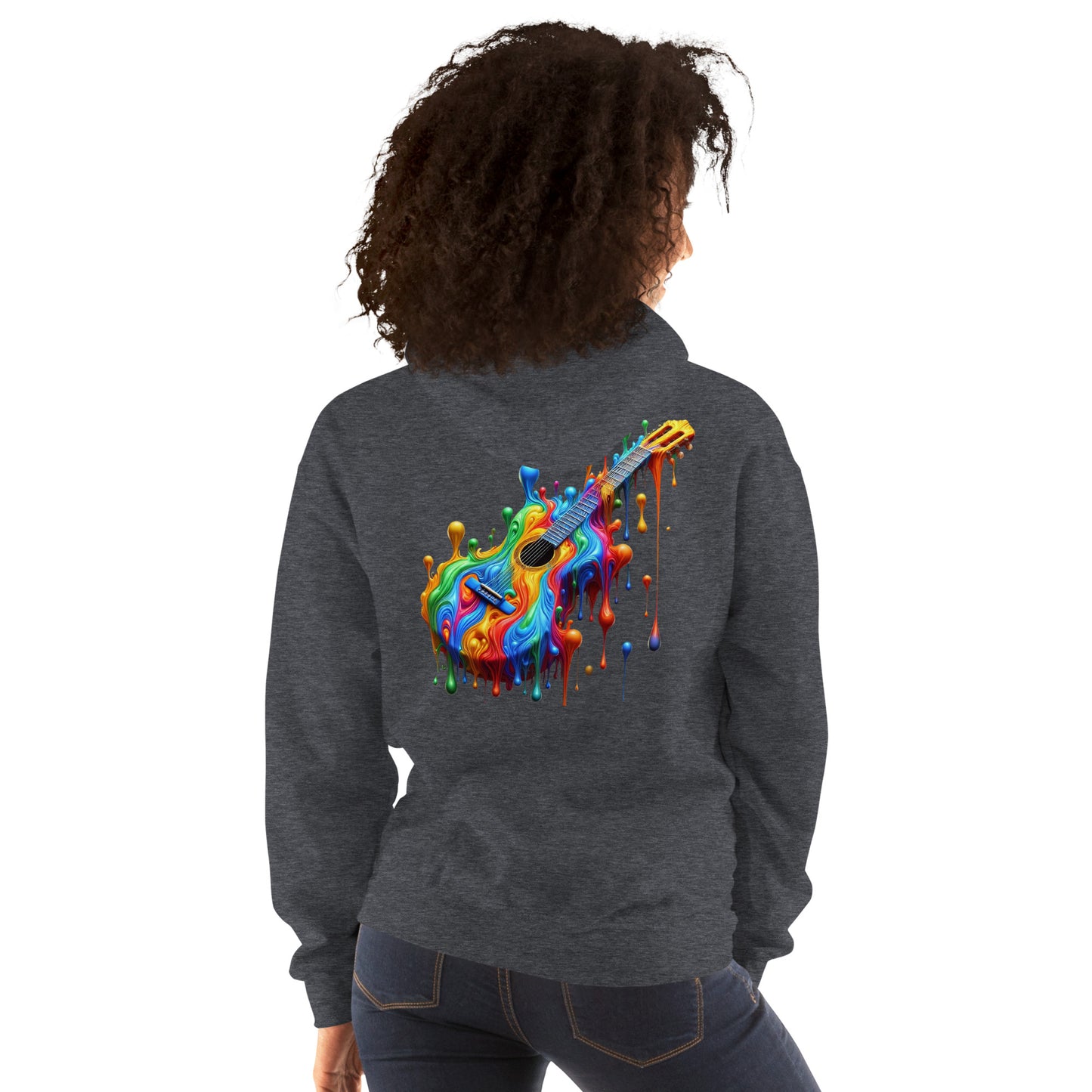 #1 Acoustic Embroidered logo- Melting Collection - Unisex Hoodie