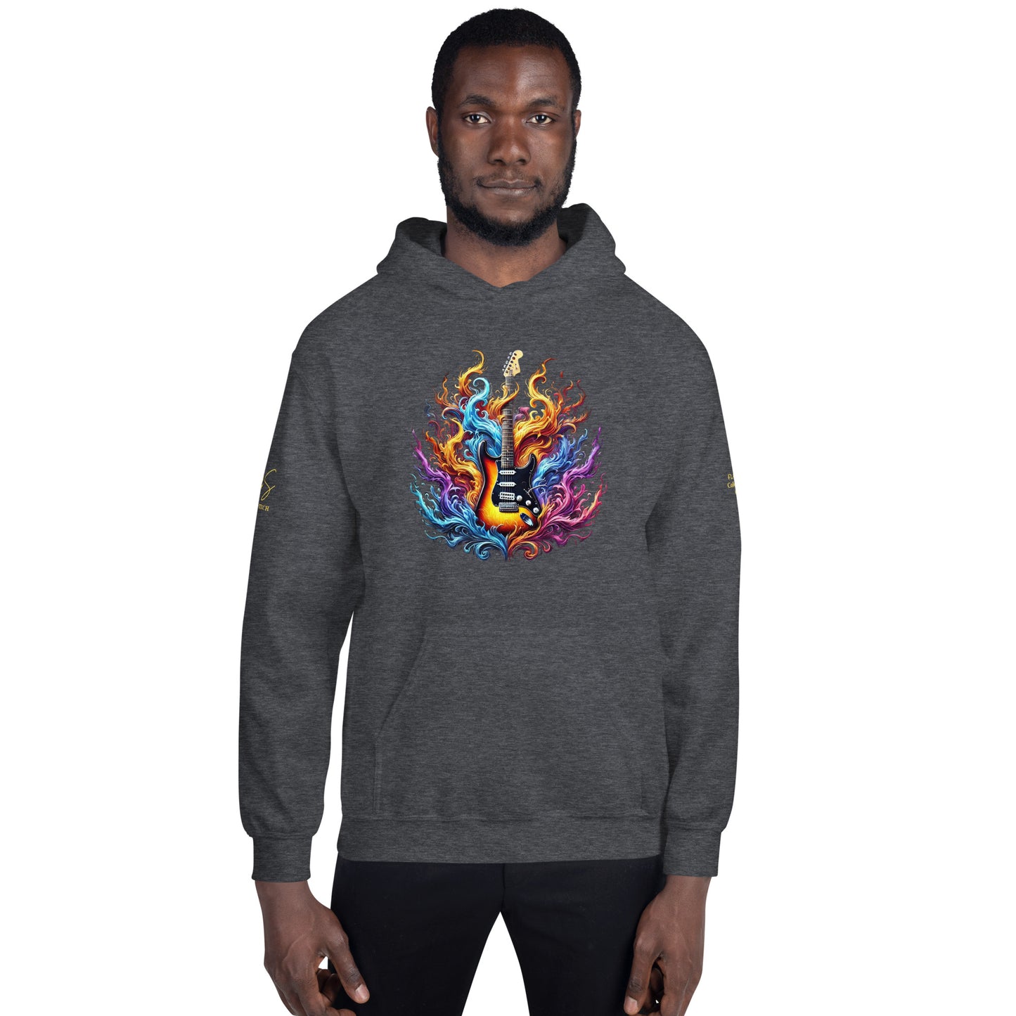 #2 Guitar - Flame Collection - Unisex Hoodie