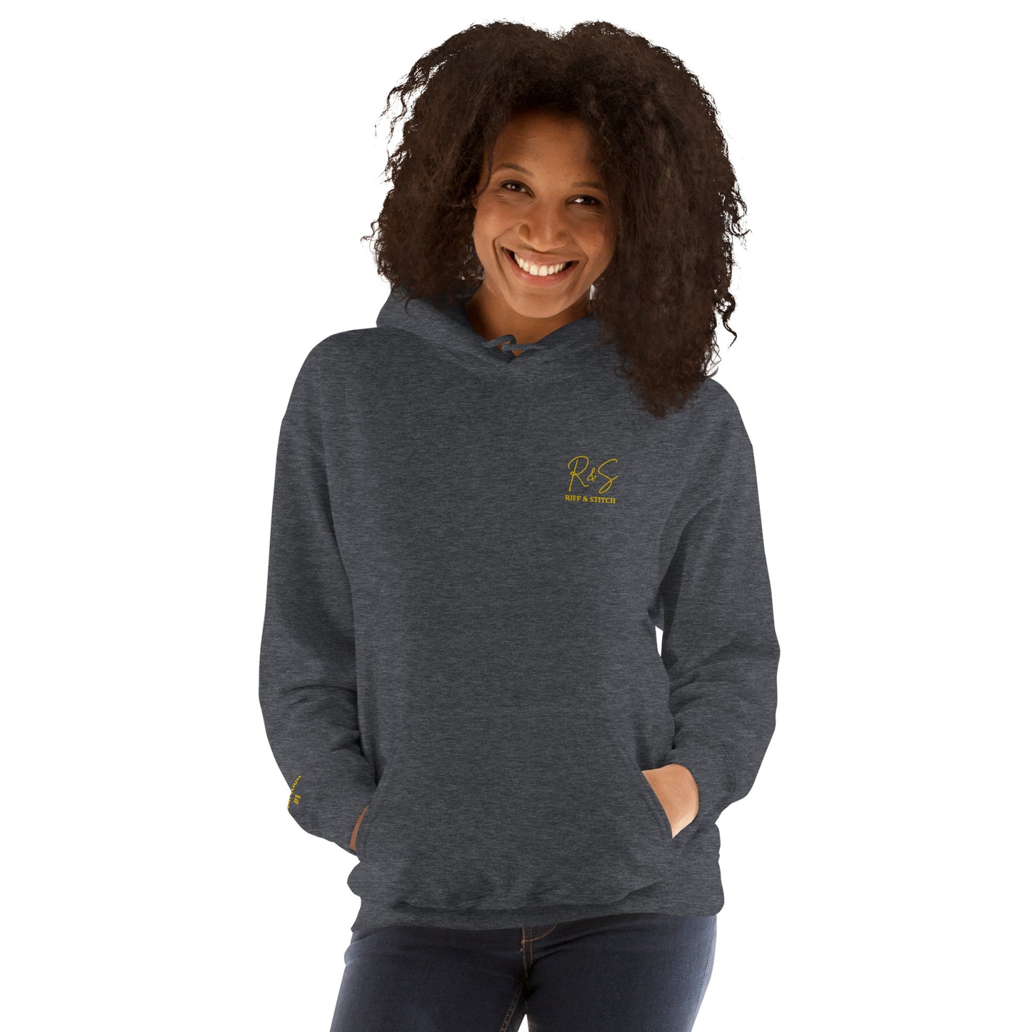 #1 Acoustic Embroidered logo- Melting Collection - Unisex Hoodie