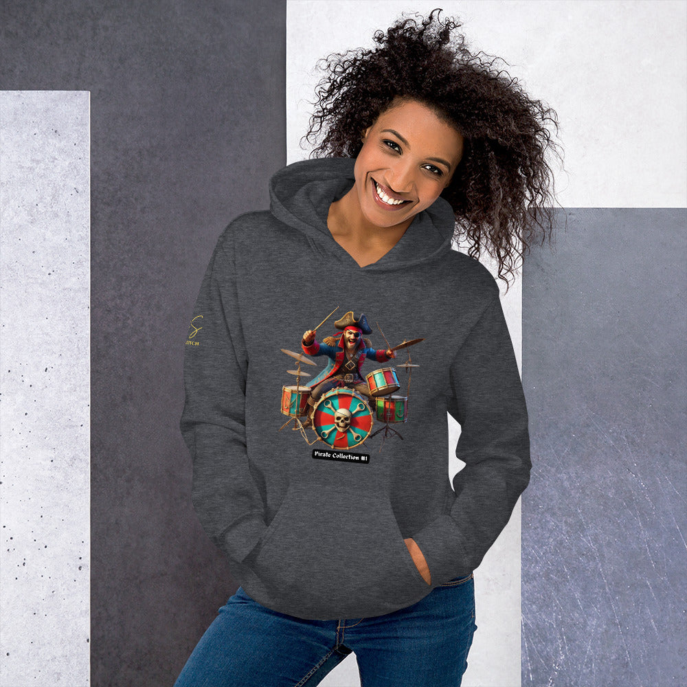 #1 Pirate Collection - Drummer Hoodie