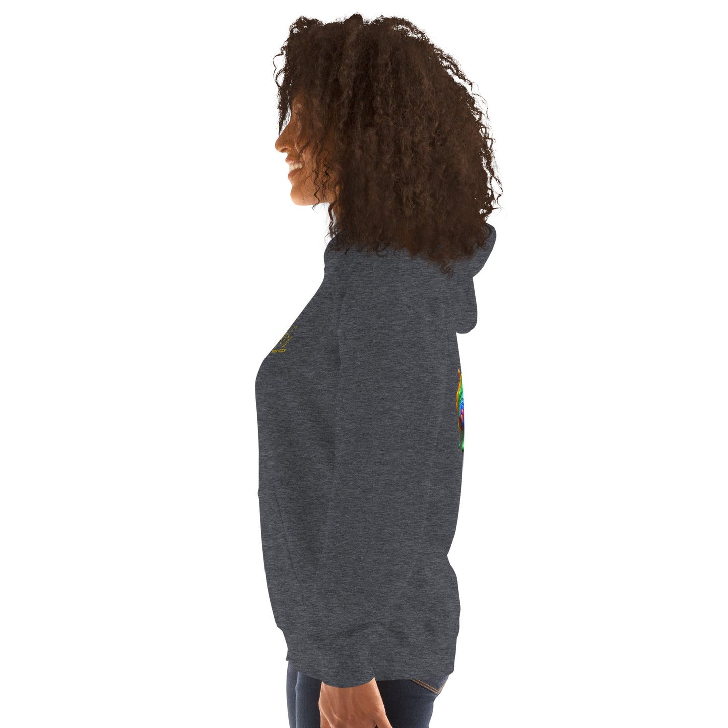 #1 Acoustic Embroidered logo- Melting Collection - Unisex Hoodie
