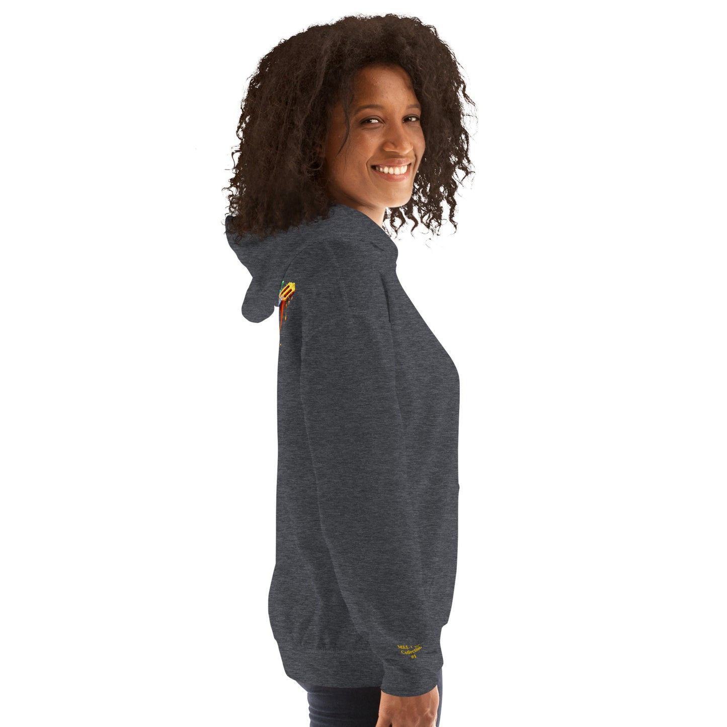 #1 Acoustic Embroidered logo- Melting Collection - Unisex Hoodie